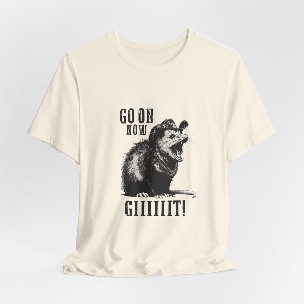 Funny 'Go On Git' Opossum T-Shirt