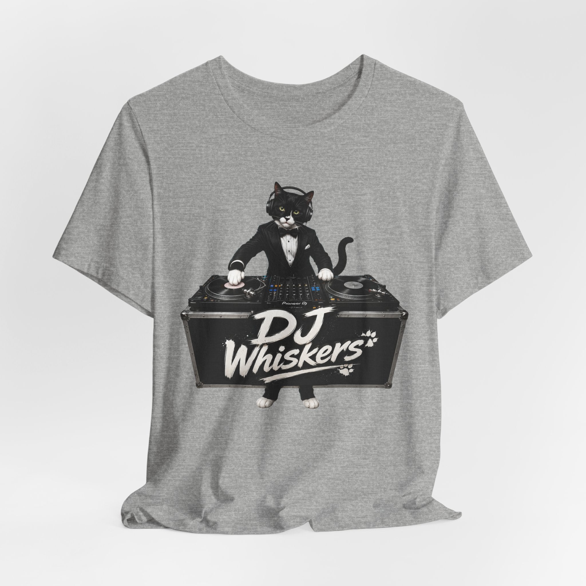 DJ Whiskers Cat DJ T-Shirt