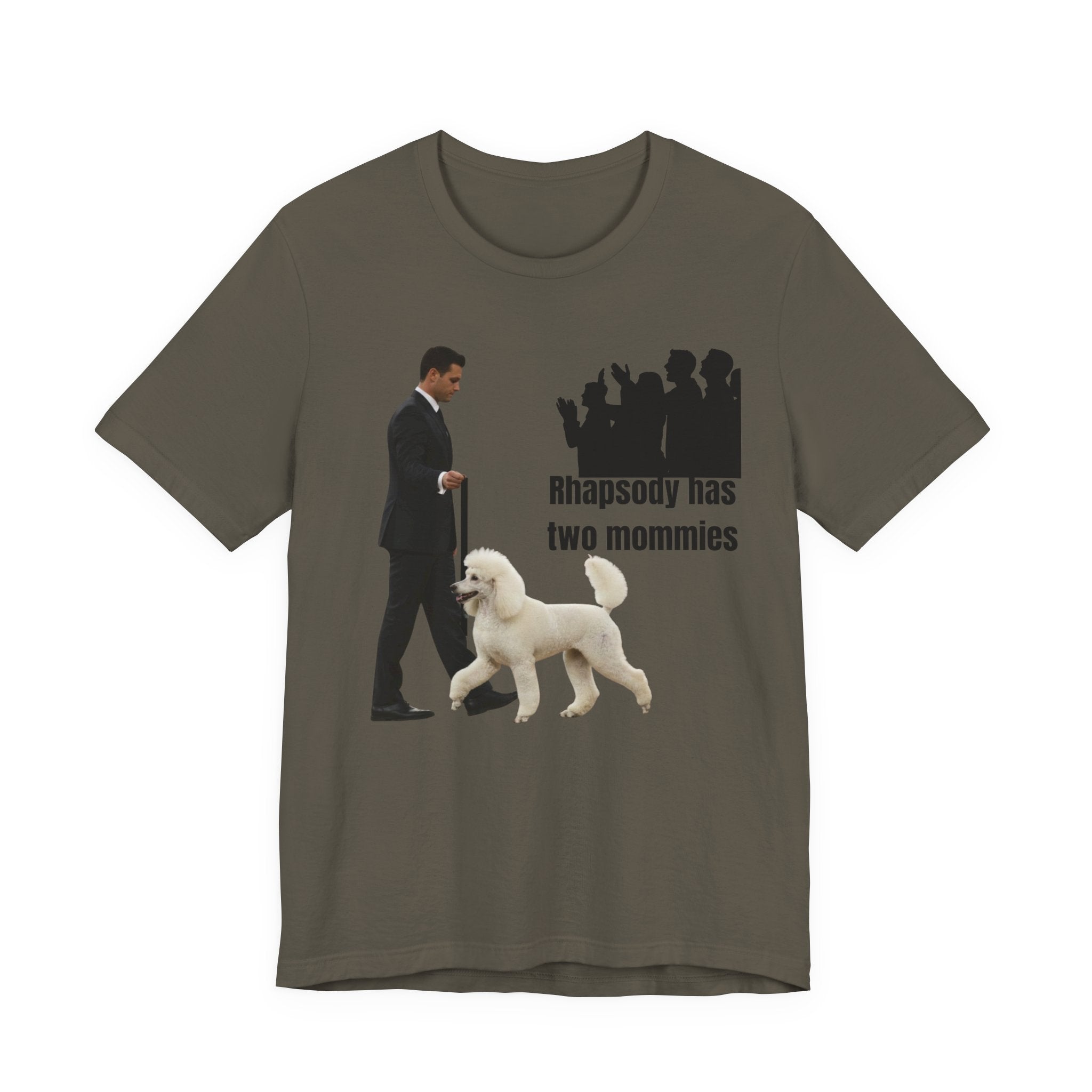 Funny "Best in Show" Standard Poodle Tee | Rhapsody Has Two Mommies