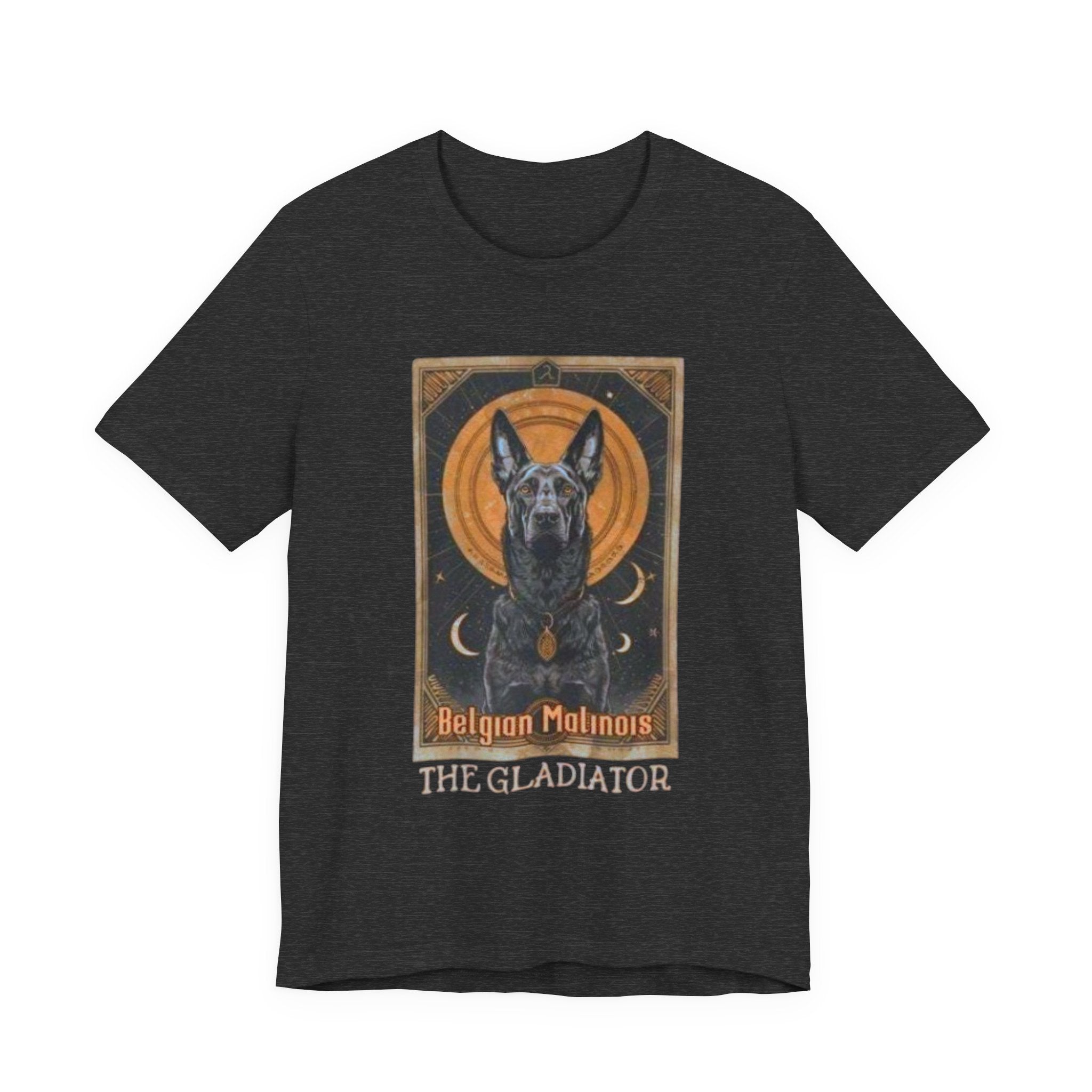 Belgian Malinois The Gladiator T-Shirt | Dog Portrait Tee, Canine Art