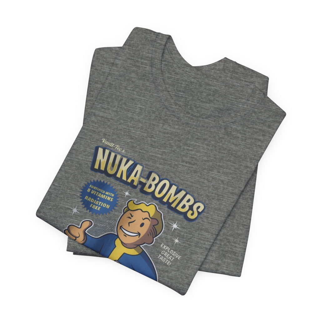 Vault Boy Nuka-Bombs Retro Gamer T‑Shirt, Fallout tee