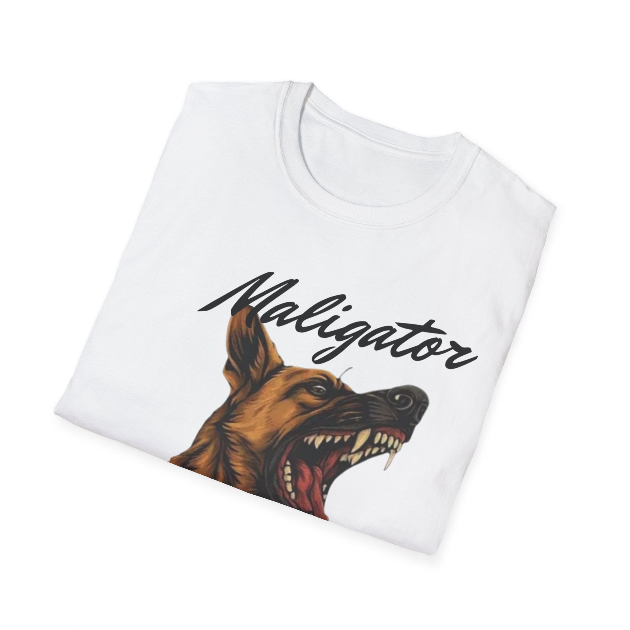 Maligator Dad T-Shirt — Funny Aggressive Alligator Dog Graphic Tee for Dads