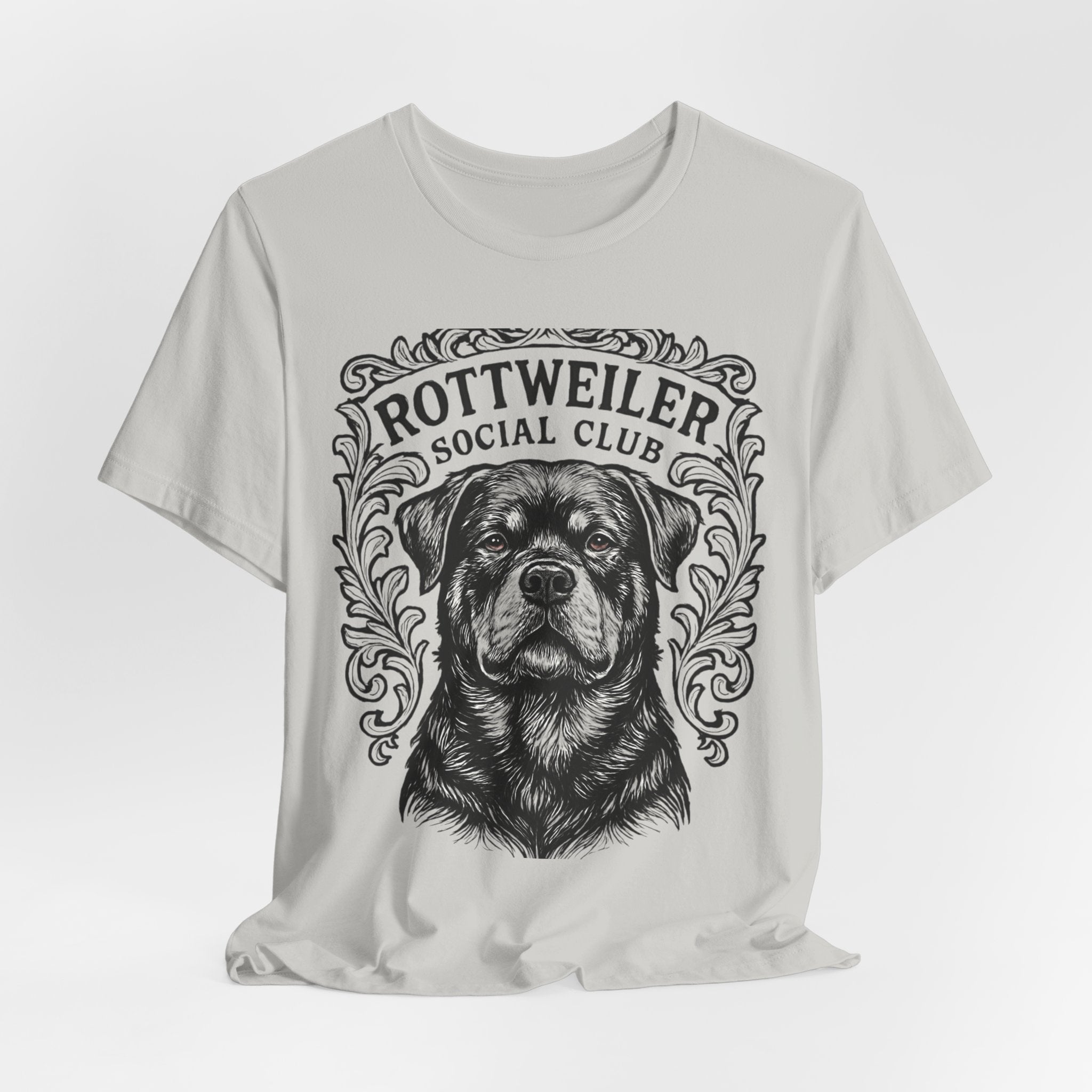Rottweiler Social Club Tee - Unisex Jersey Short Sleeve T-Shirt for Dog Lovers, Casual Wear, Gift for Pet Owners, Dog Themed Apparel, [...]