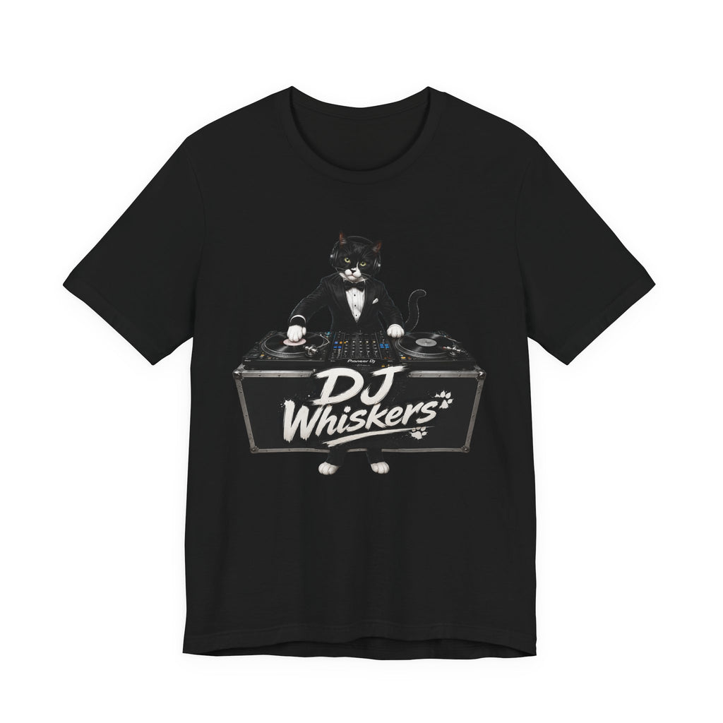 DJ Whiskers Cat DJ T-Shirt