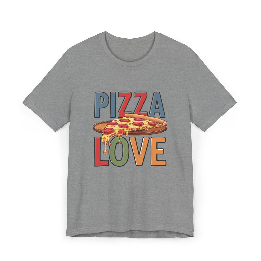 Pizza Love Unisex T-Shirt | Fun Foodie Tee, Casual Wear, Gift for Pizza Lovers, Unique Birthday Gift, Foodie Fashion