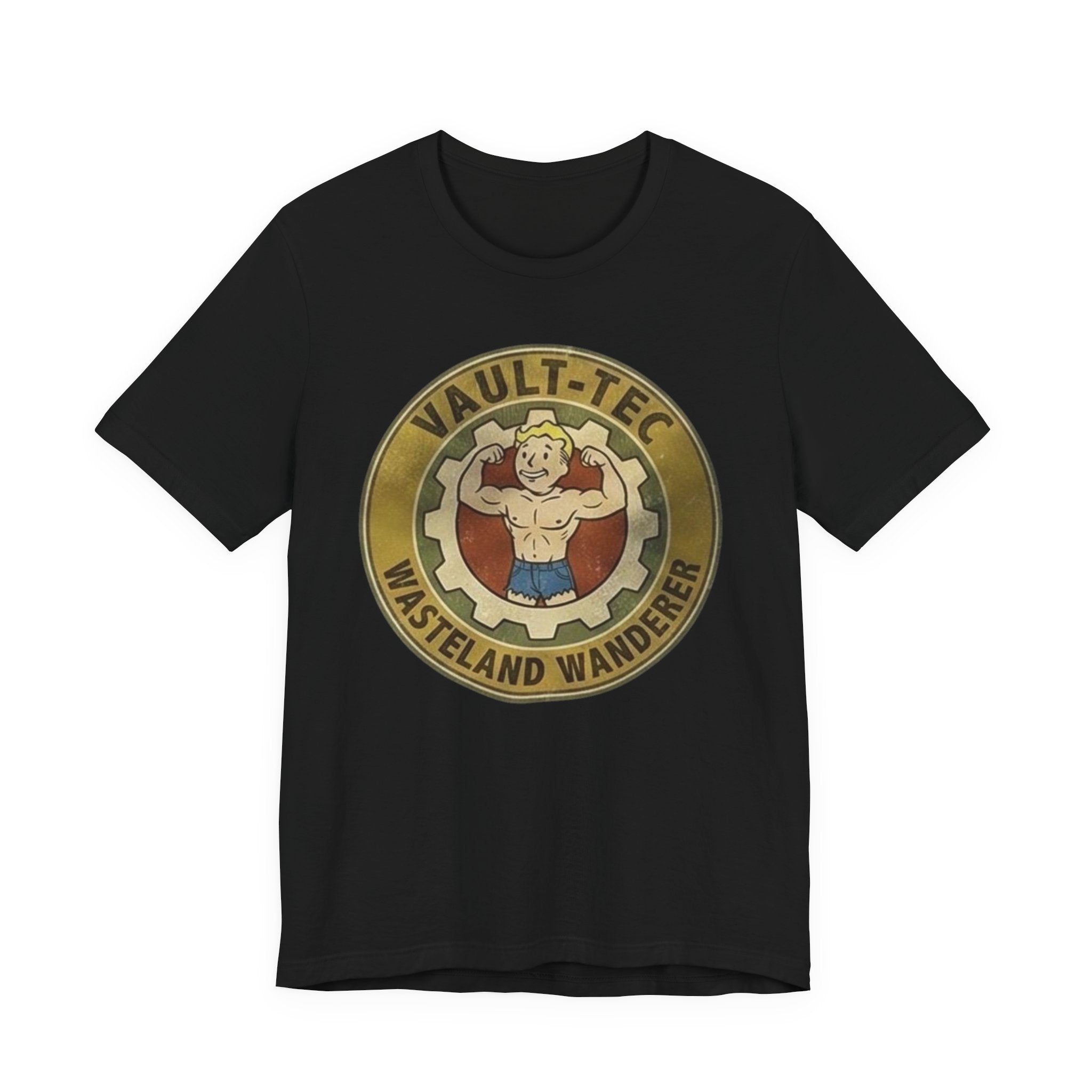 Wasteland Wanderer Tee — Vault‑Tec Retro Gaming T‑Shirt, Fallout Tee