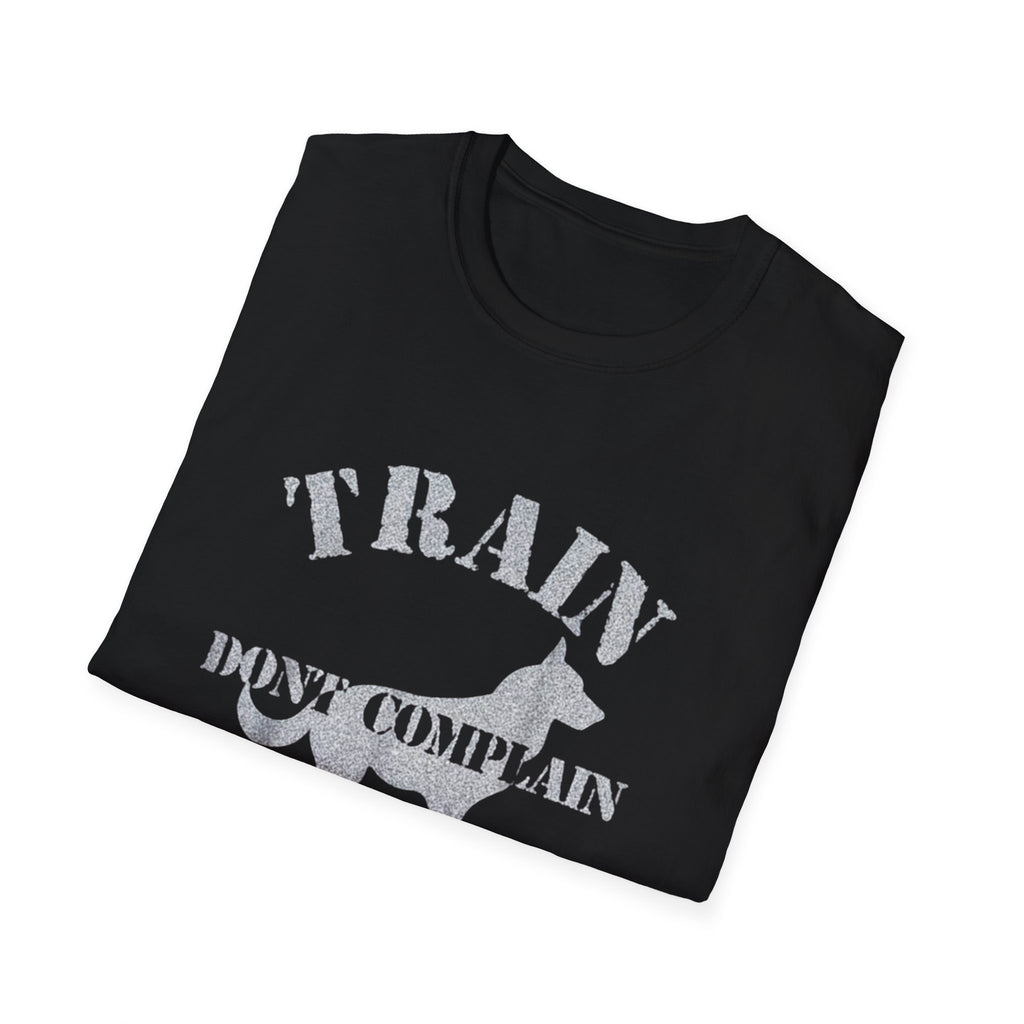 Train Don’t Complain T-Shirt — Fitness Motivation Gym Tee