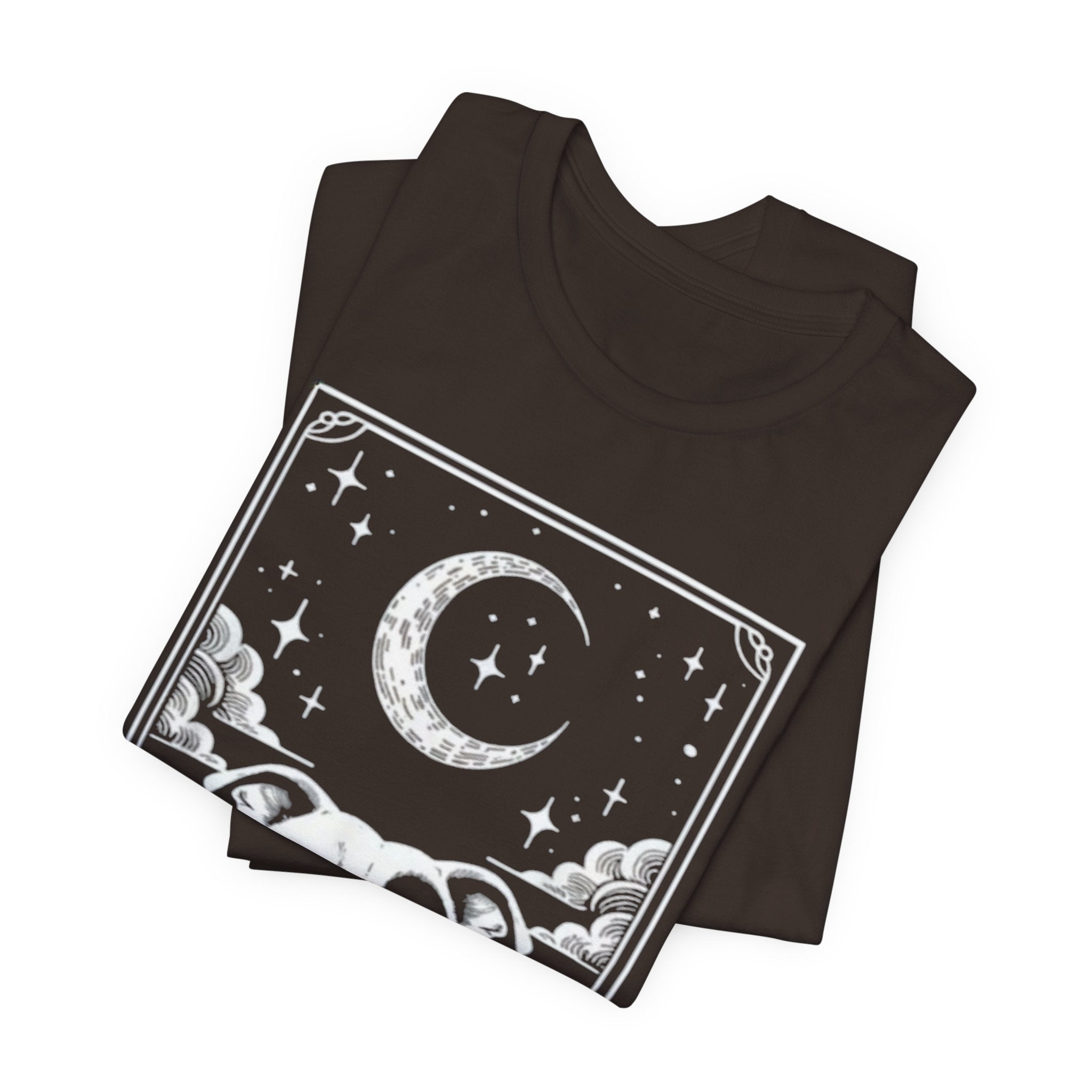 The Pittie Moon Illustration T-Shirt | Pitbull Dog Tee
