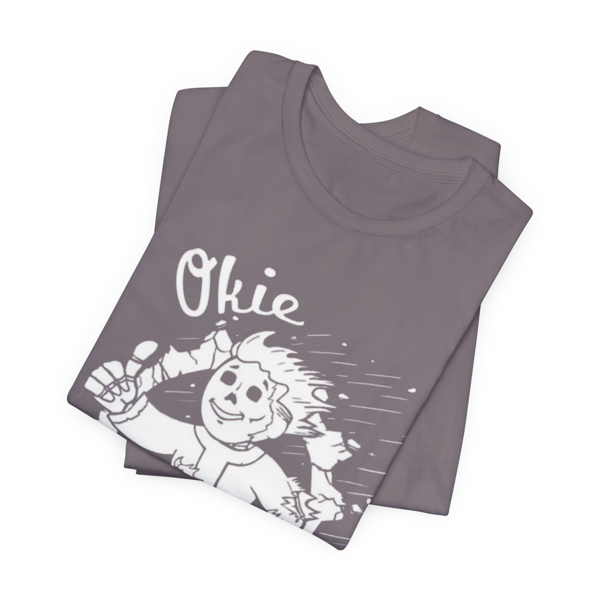 Okie Dokie! Retro Thumbs-Up Graphic Tee, Fallout tee