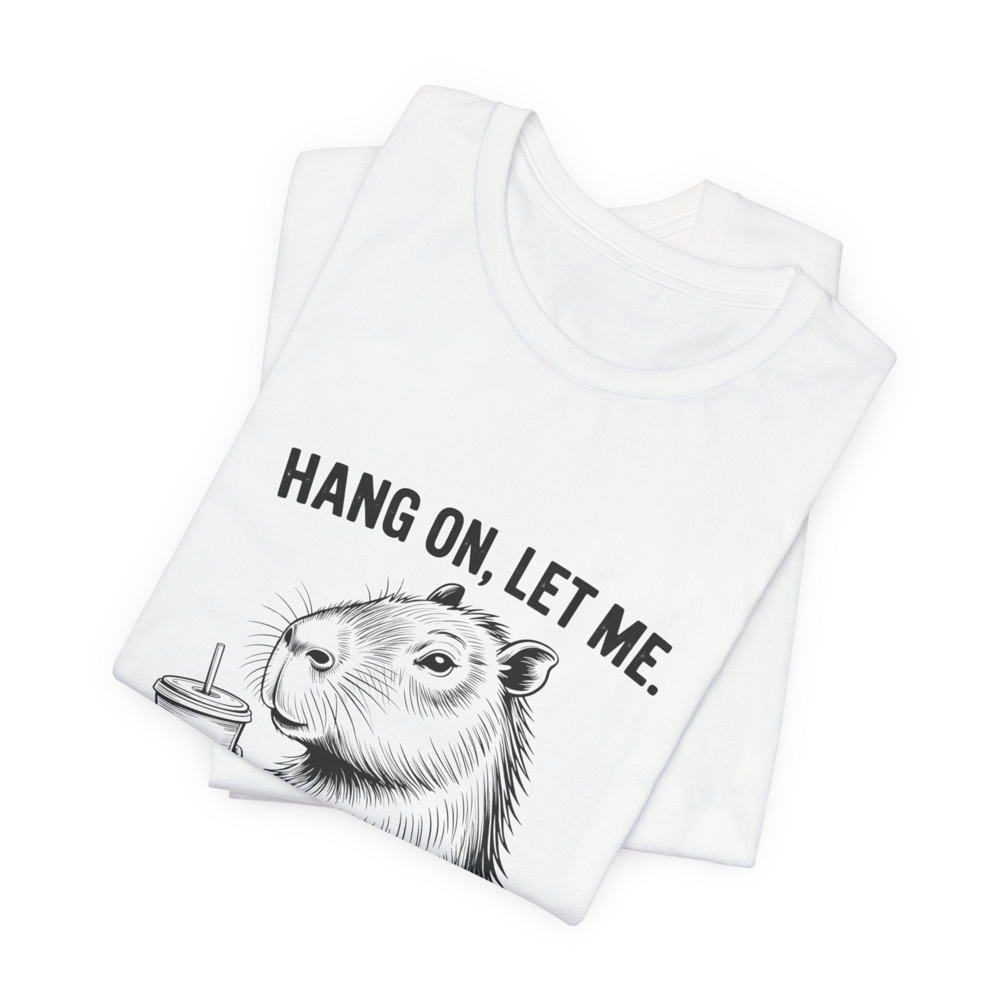 Overthink This Funny Capybara Tee, Humorous Unisex T-Shirt, Chill Gift for Friends, Perfect for Relaxed Daywear, Great for Birthdays, [...]
