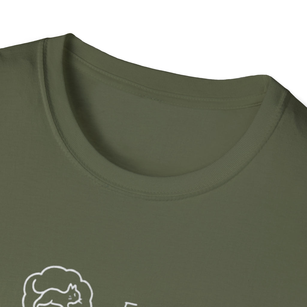 Schrödinger Cat Diagram T-Shirt | Quantum Physics Cat Tee