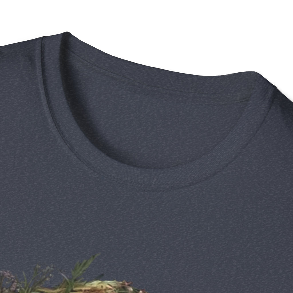 Black Raven Nature Unisex T-Shirt | Boho Style Tee, Gift for Nature Lovers, Casual Wear, Eco-Friendly Fashion