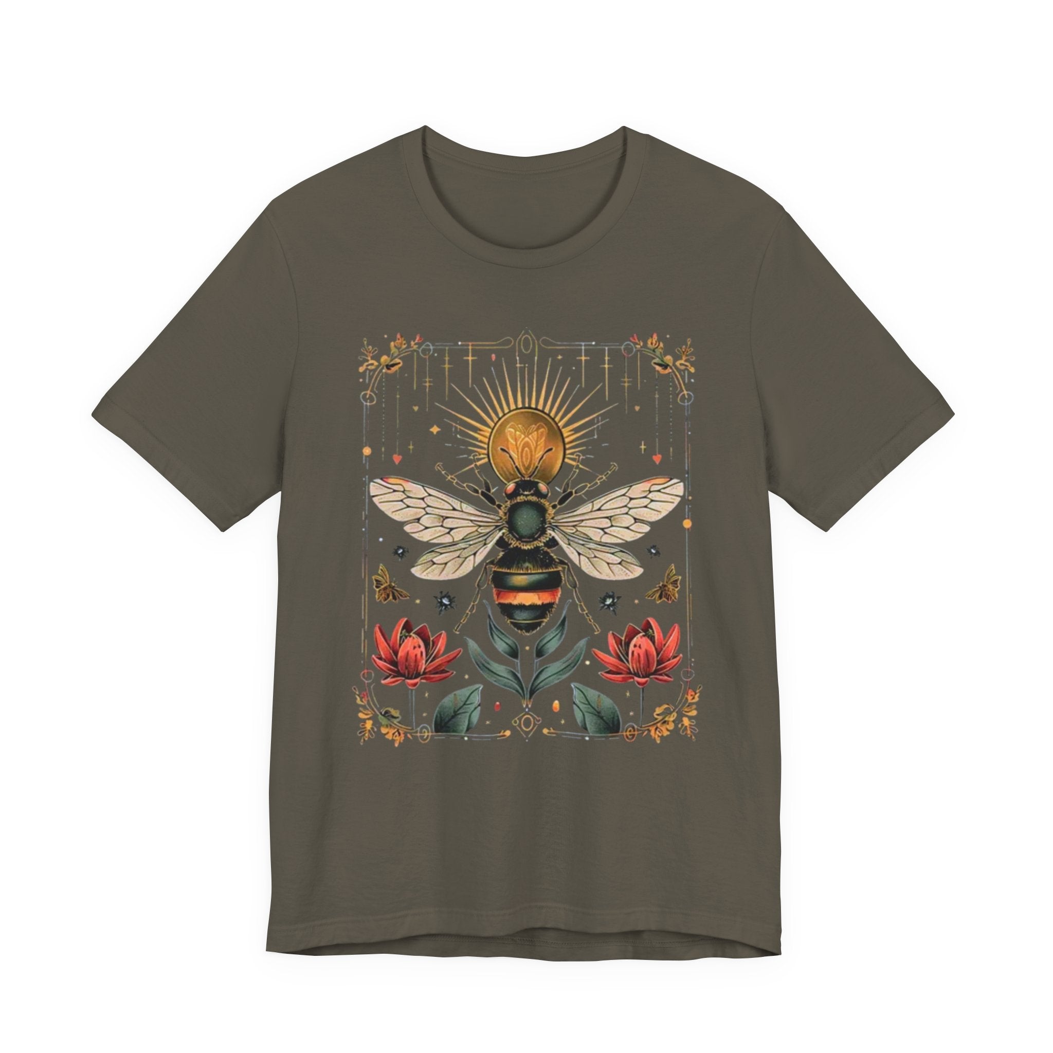 Bee and Flower Shirt | T-Shirt, Bee Lover Nature Tee