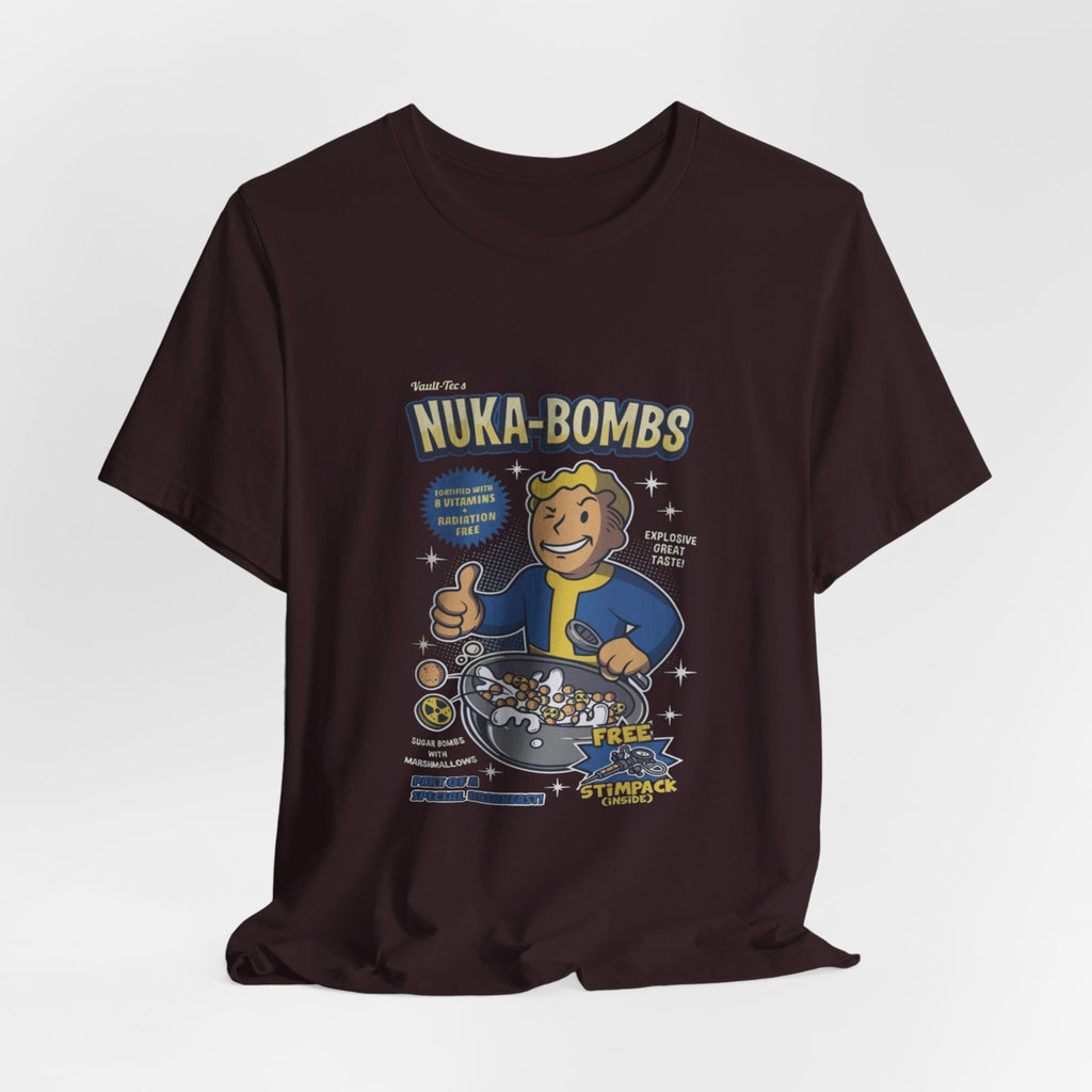 Vault Boy Nuka-Bombs Retro Gamer T‑Shirt, Fallout tee