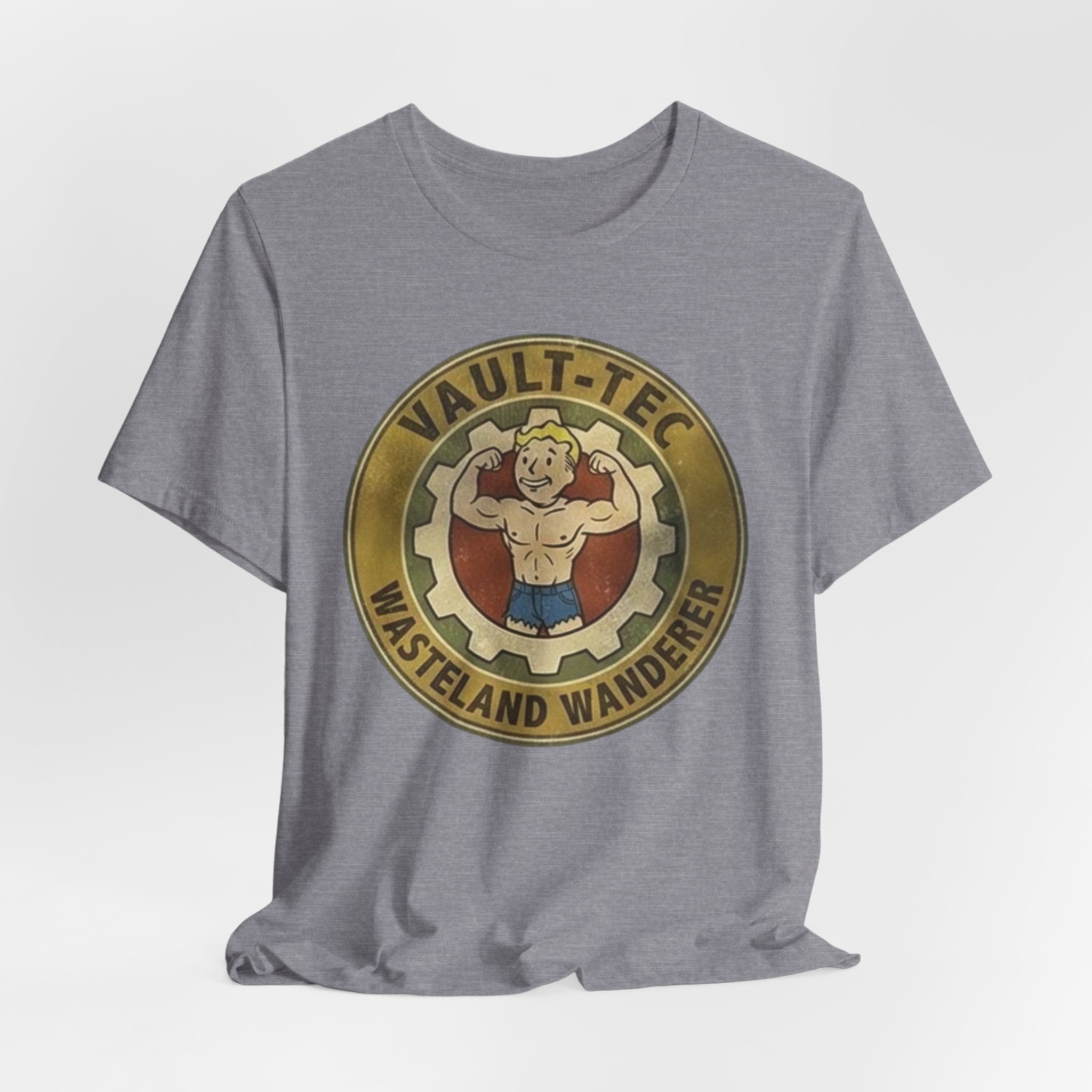 Wasteland Wanderer Tee — Vault‑Tec Retro Gaming T‑Shirt, Fallout Tee