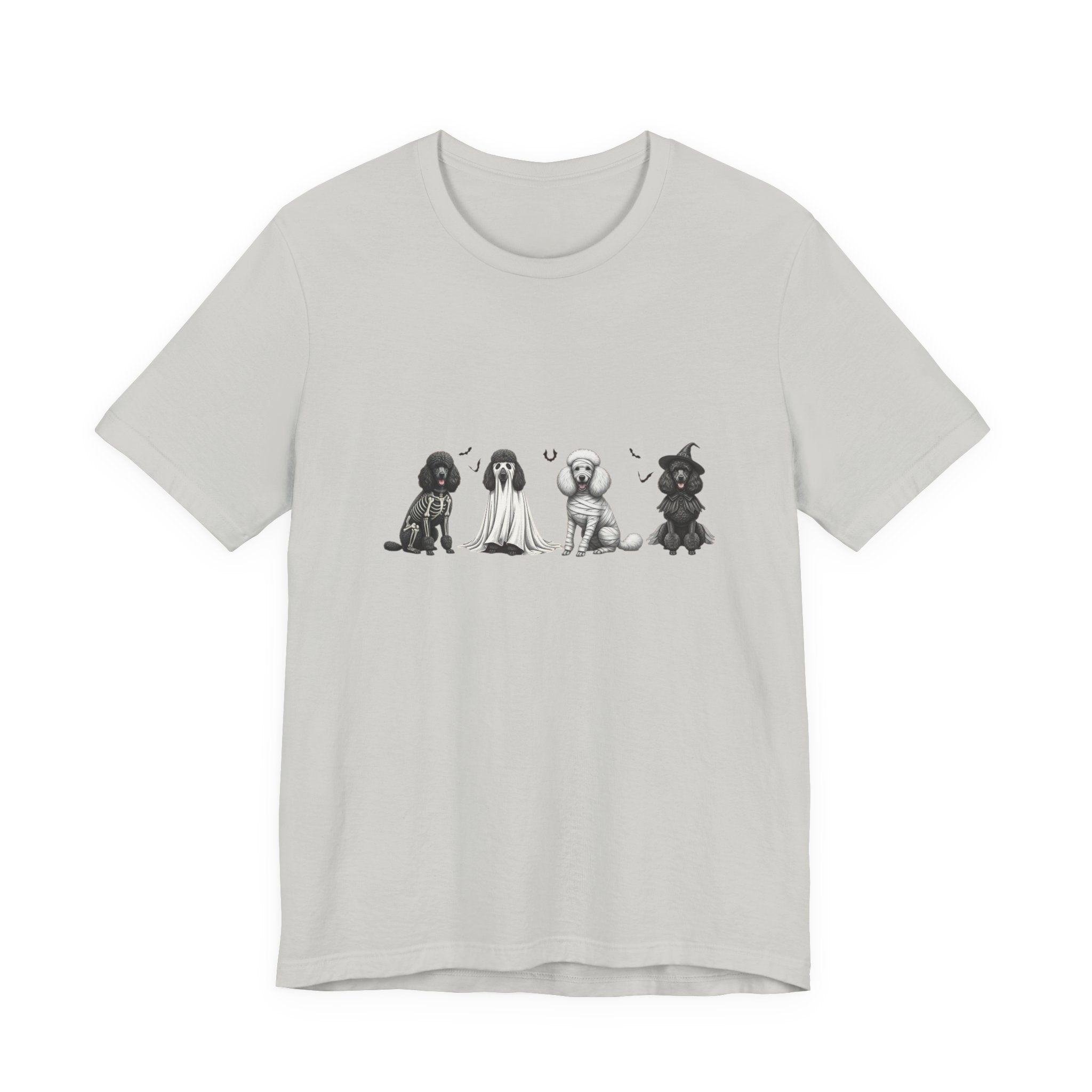 Poodle Halloween Shirt, Unisex Tee, Funny Dog Tshirt, Costume Top, Animal Lover Gift