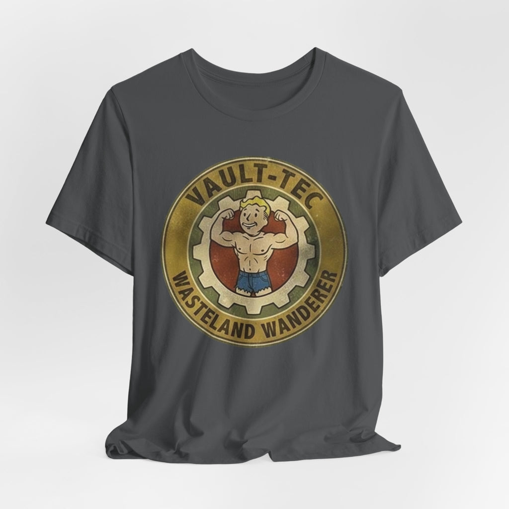 Wasteland Wanderer Tee — Vault‑Tec Retro Gaming T‑Shirt, Fallout Tee