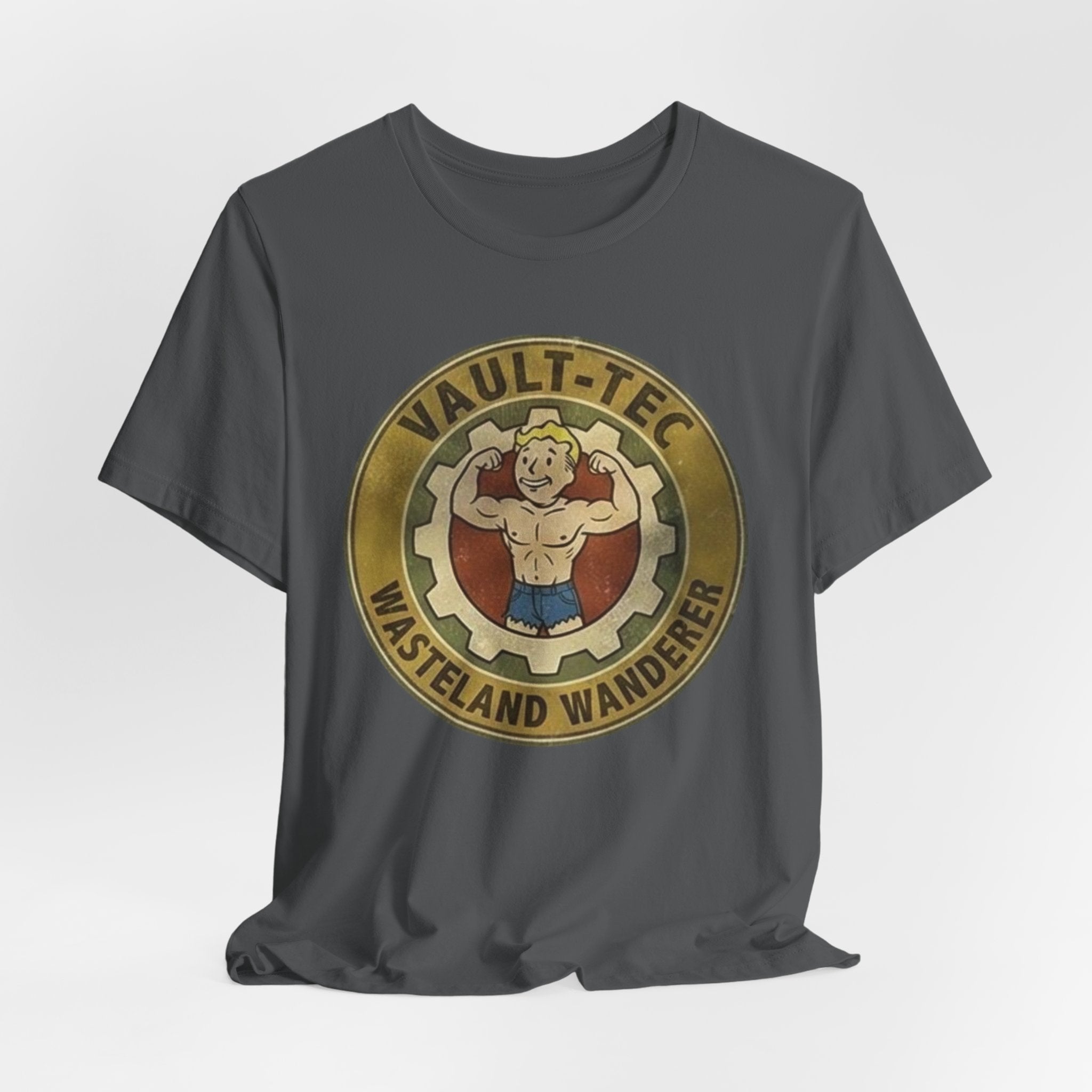 Wasteland Wanderer Tee — Vault‑Tec Retro Gaming T‑Shirt, Fallout Tee