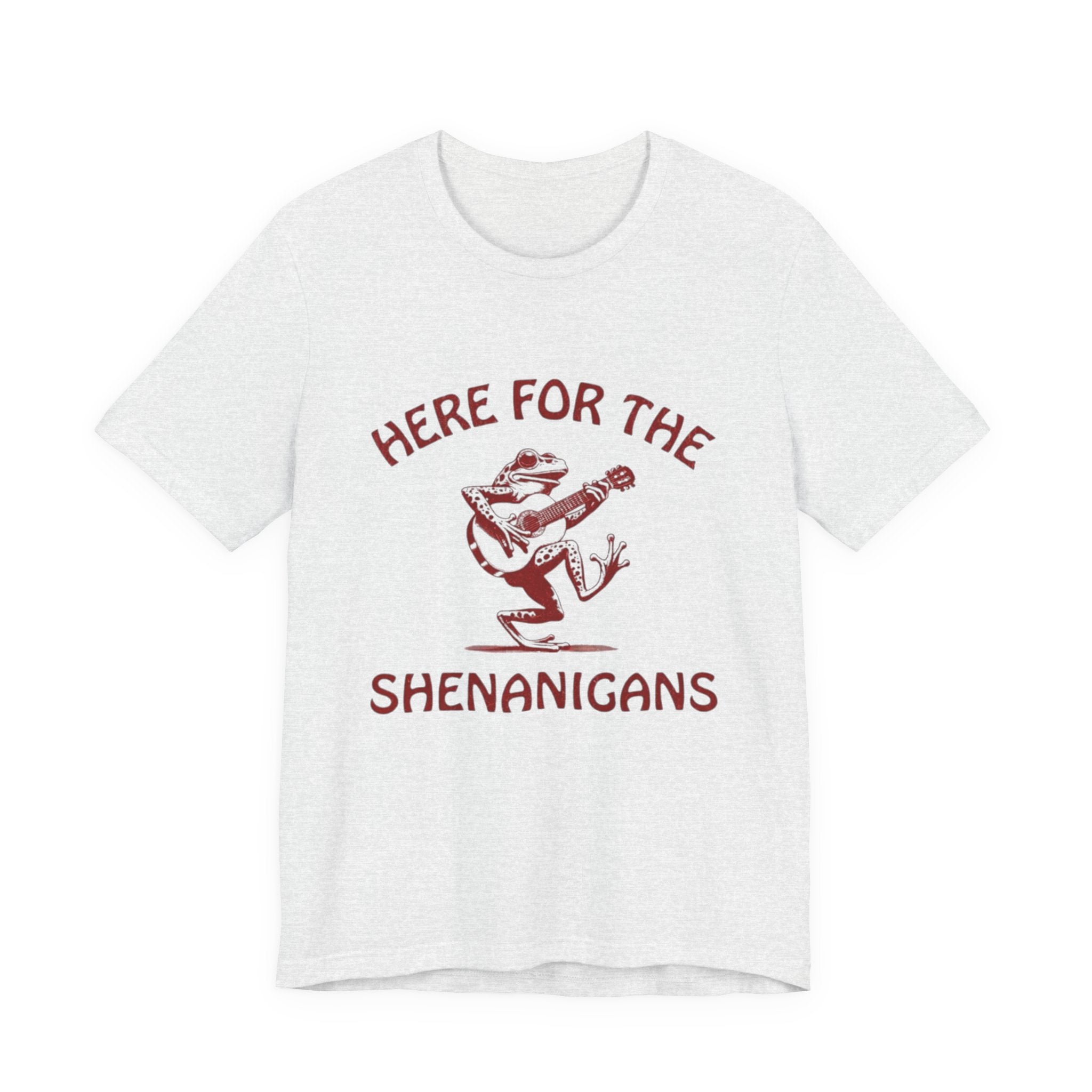 Here for the Shenanigans Unisex Tee | Fun Casual T-Shirt for Friends, Gift for Party Lovers, Music Event Apparel, Playful Outfit, [...]