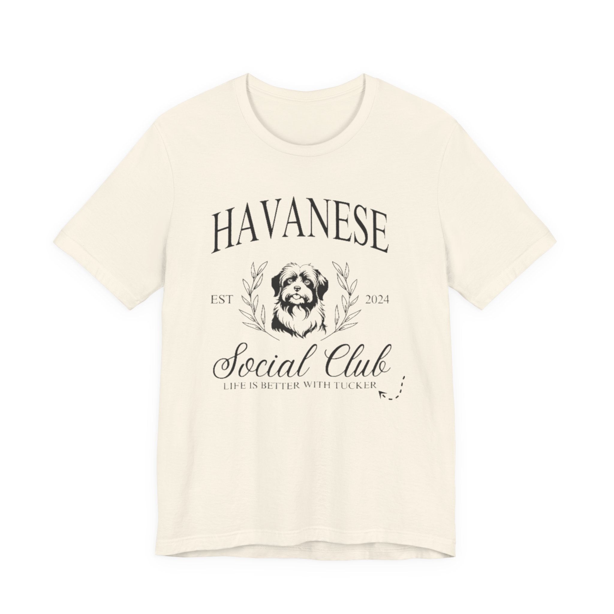 Havanese Social Club Tee, Cute Pet Lover Shirt, Dog Owner Gift, Birthday Gift, Casual Wear