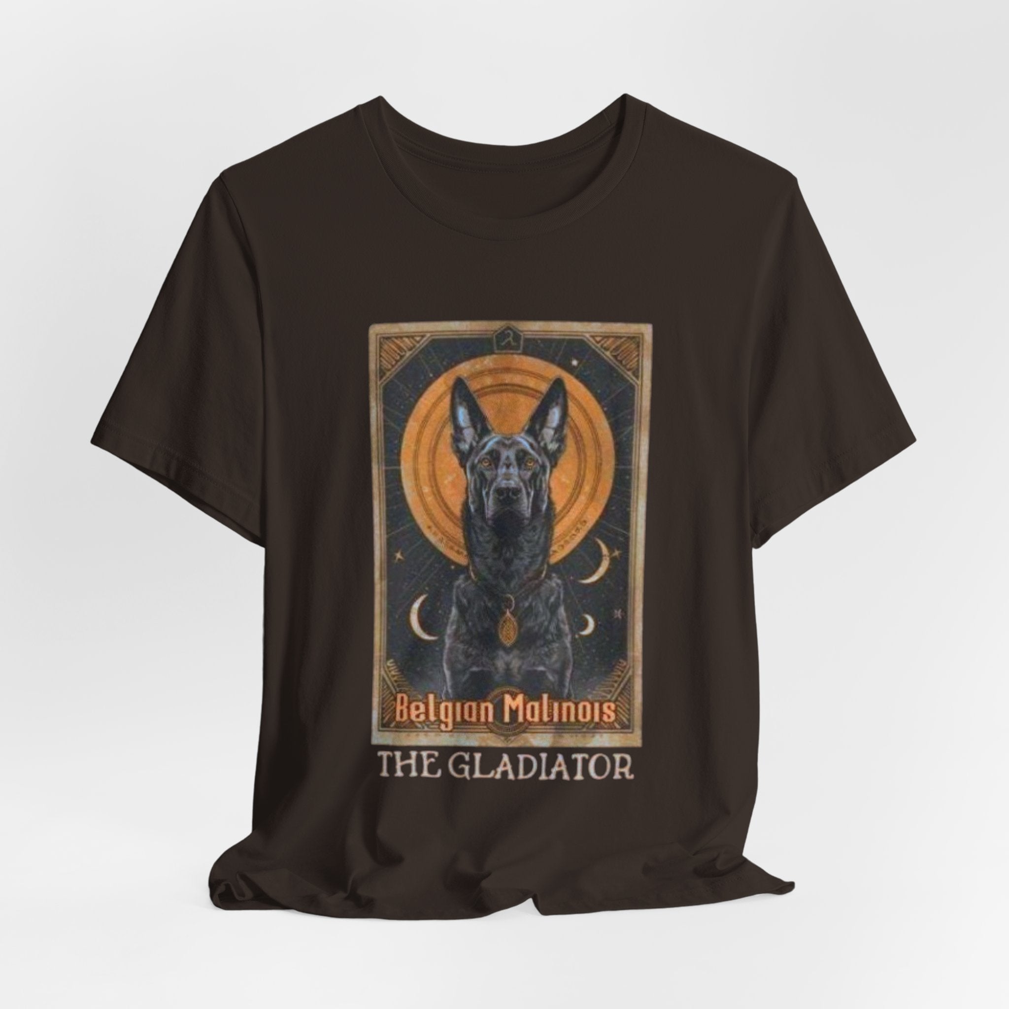 Belgian Malinois The Gladiator T-Shirt | Dog Portrait Tee, Canine Art