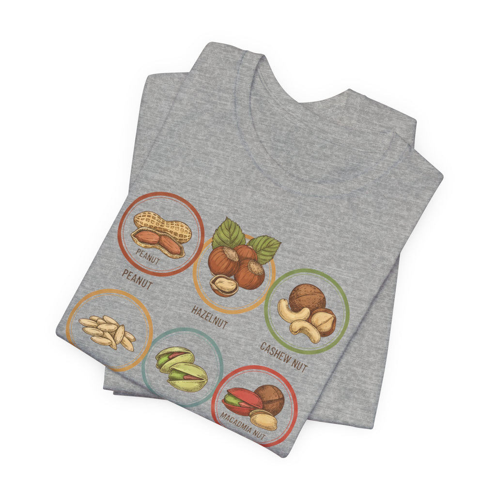 Tree Nut Food Icons T-Shirt | Funny tree nut shirt, Best in show tee, Illustrations