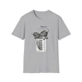 Two Moles per liter tee, Mole Illustration in Beaker T-Shirt | Vintage Science Sketch
