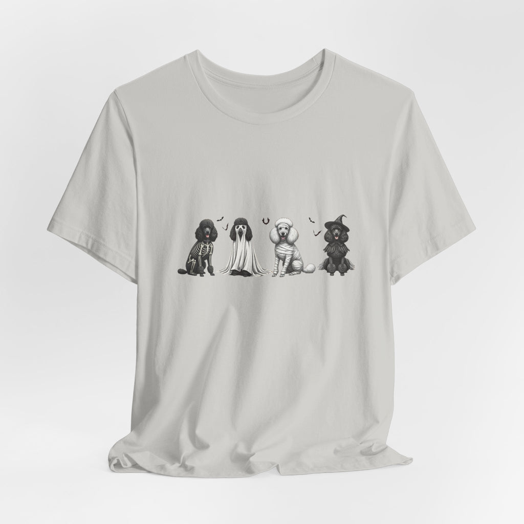 Poodle Halloween Shirt, Unisex Tee, Funny Dog Tshirt, Costume Top, Animal Lover Gift