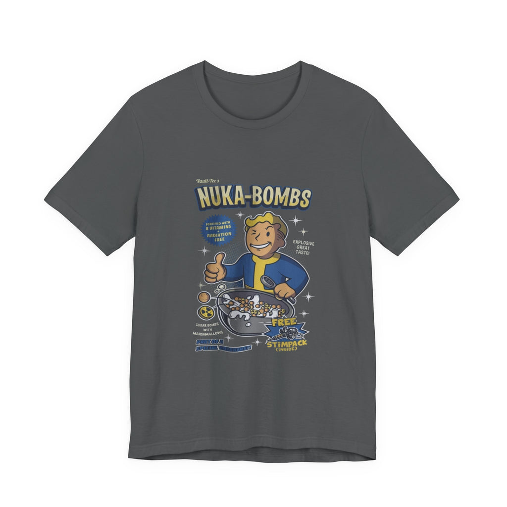 Vault Boy Nuka-Bombs Retro Gamer T‑Shirt, Fallout tee