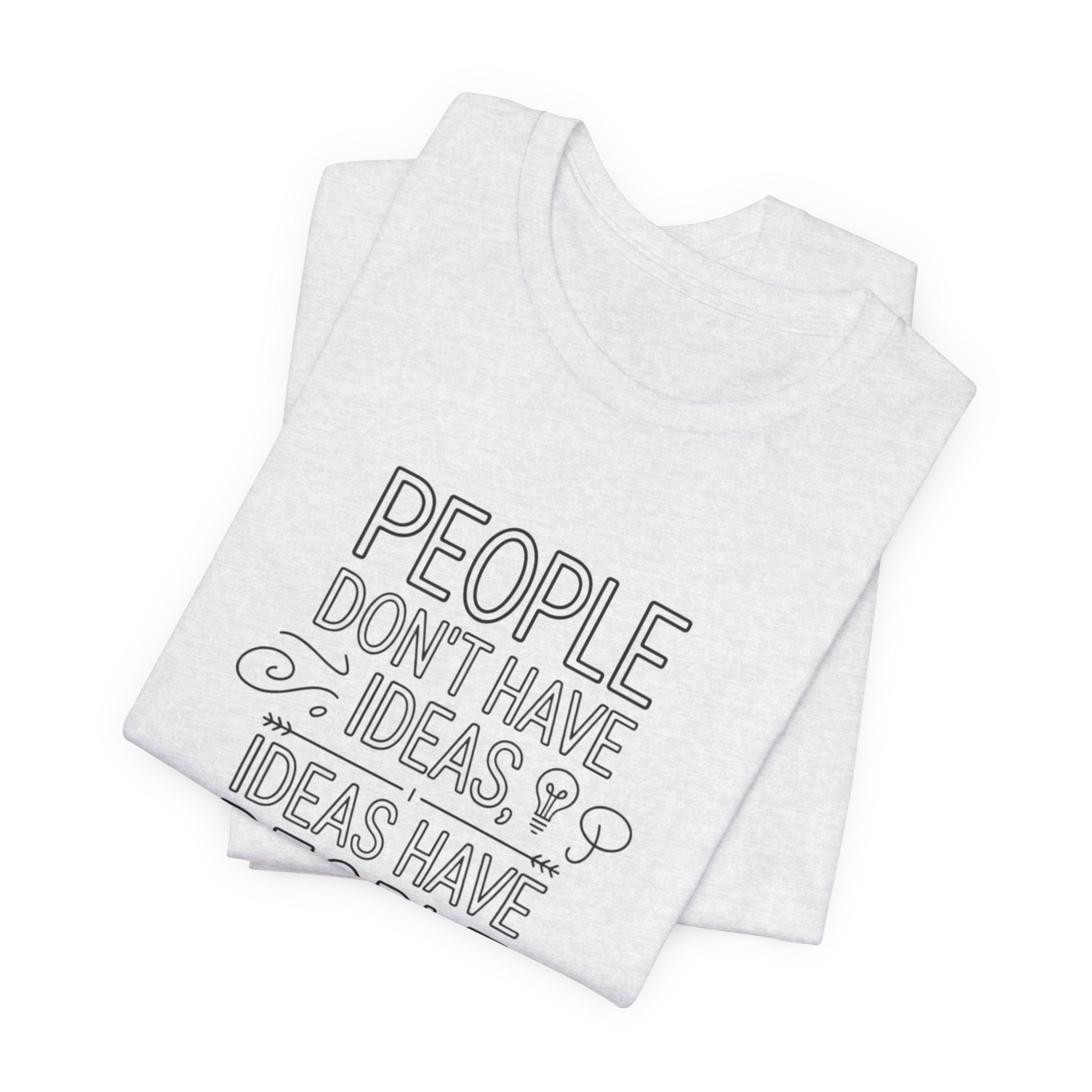 Carl Jung Tee, Creative Quote Tee: "People Don't Have Ideas, Ideas Have People" T-Shirt, Unisex Casual Wear, Gift for Friends, Thinkers, Creative [...]