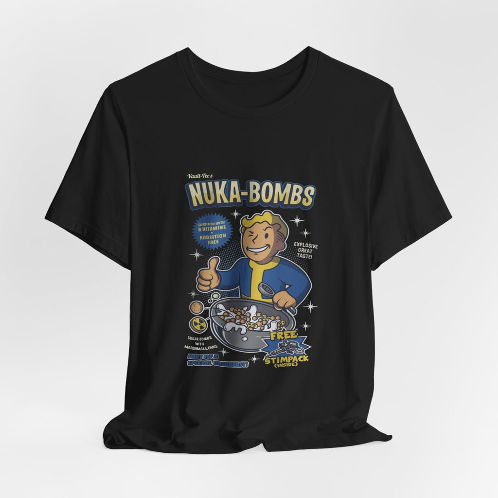 Vault Boy Nuka-Bombs Retro Gamer T‑Shirt, Fallout tee