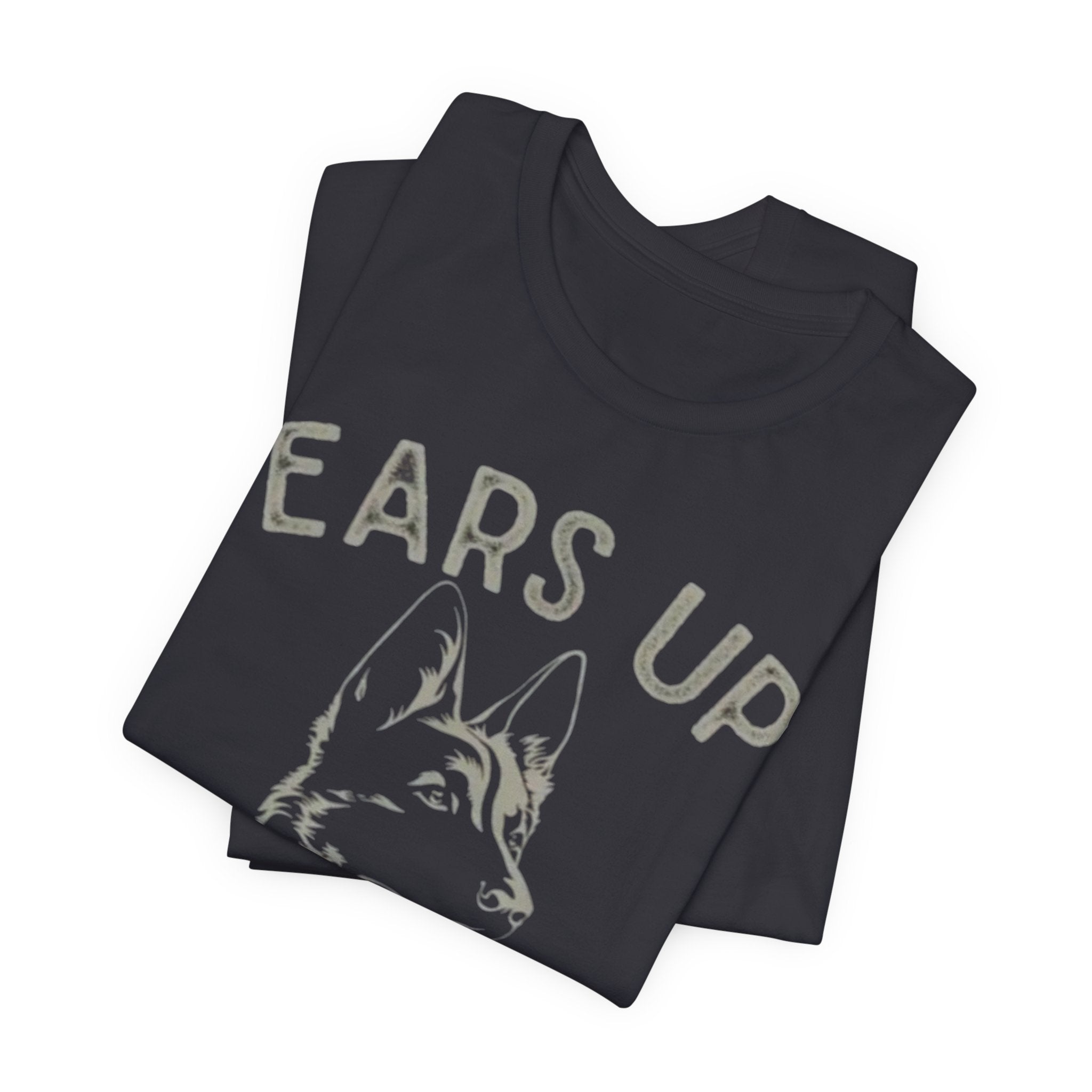 German Shepherd  Ears Up K9 Graphic Tee — "System Armed" German Shepherd Dog Shirt