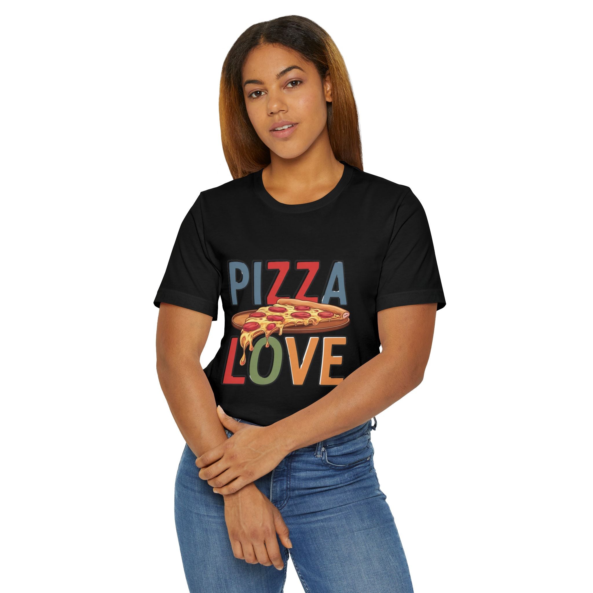 Pizza Love Unisex T-Shirt | Fun Foodie Tee, Casual Wear, Gift for Pizza Lovers, Unique Birthday Gift, Foodie Fashion