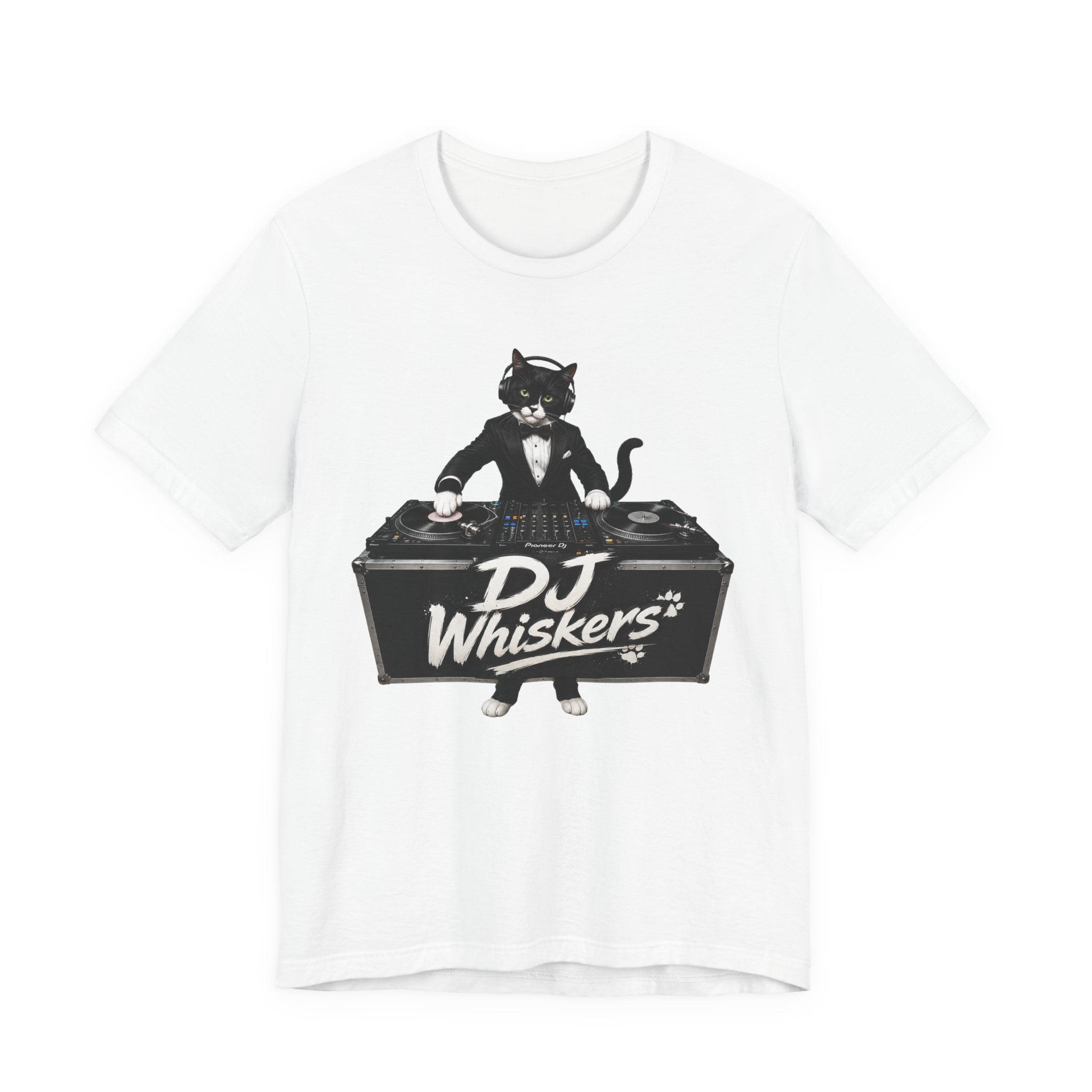 DJ Whiskers Cat DJ T-Shirt