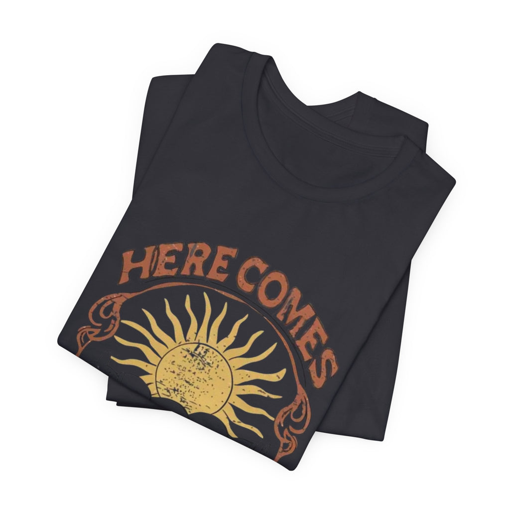 Here Comes The Sun t-shirt | Vintage Sunflower Graphic Tee