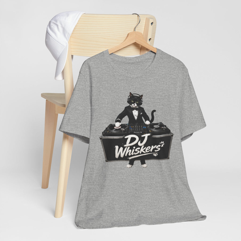 DJ Whiskers Cat DJ T-Shirt