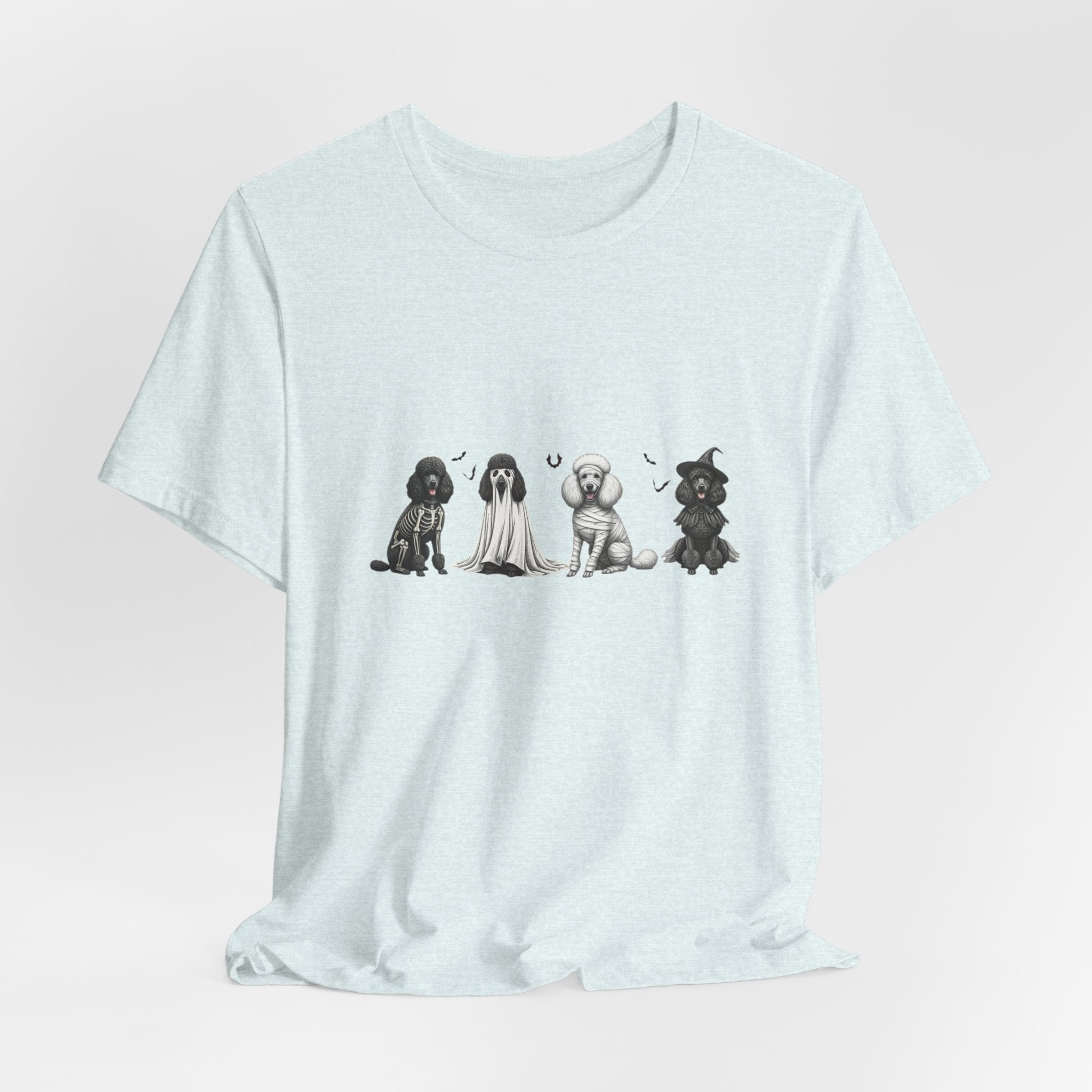 Poodle Halloween Shirt, Unisex Tee, Funny Dog Tshirt, Costume Top, Animal Lover Gift