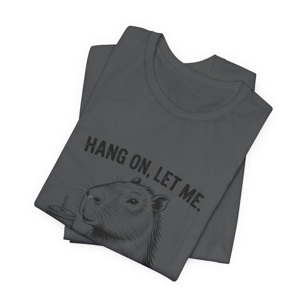 Overthink This Funny Capybara Tee, Humorous Unisex T-Shirt, Chill Gift for Friends, Perfect for Relaxed Daywear, Great for Birthdays, [...]