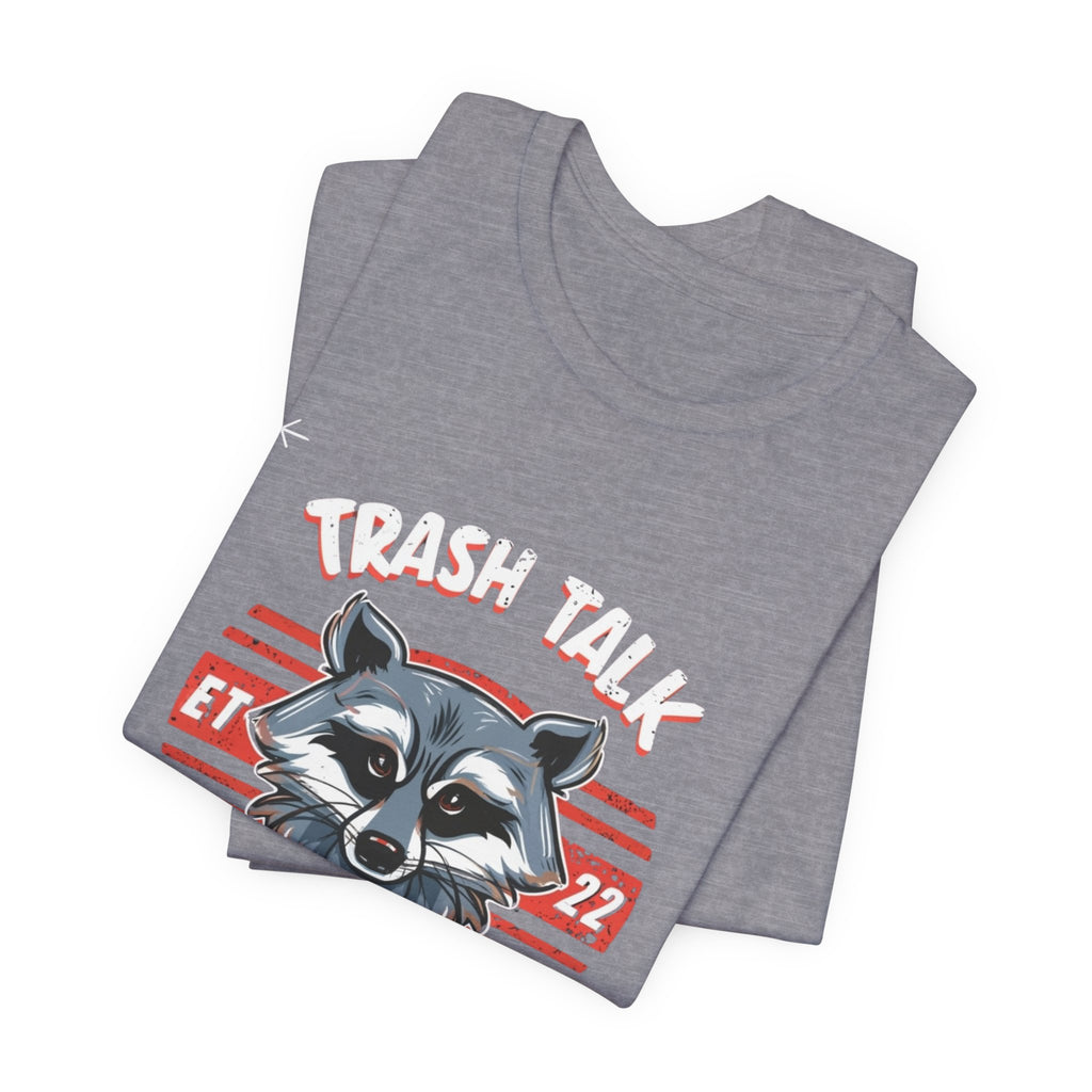 Funny Raccoon 'Trash Talk Champion' T-Shirt