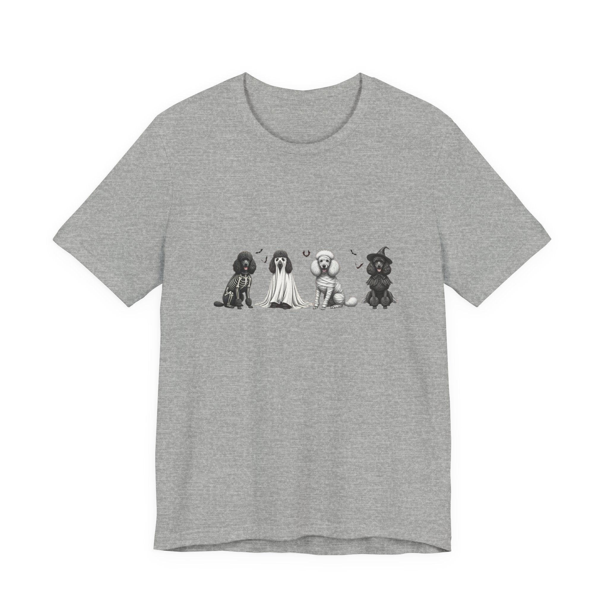 Poodle Halloween Shirt, Unisex Tee, Funny Dog Tshirt, Costume Top, Animal Lover Gift