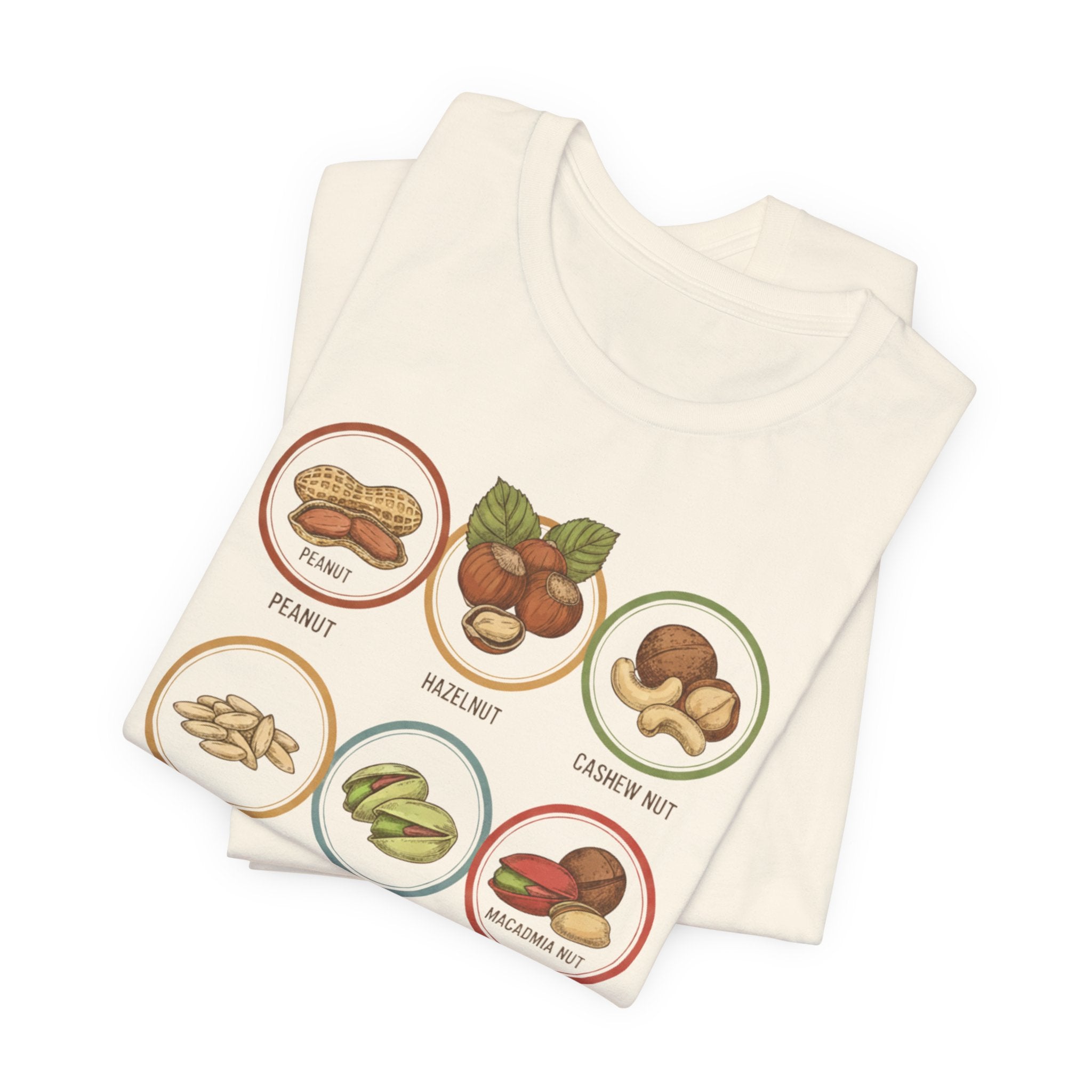 Tree Nut Food Icons T-Shirt | Funny tree nut shirt, Best in show tee, Illustrations