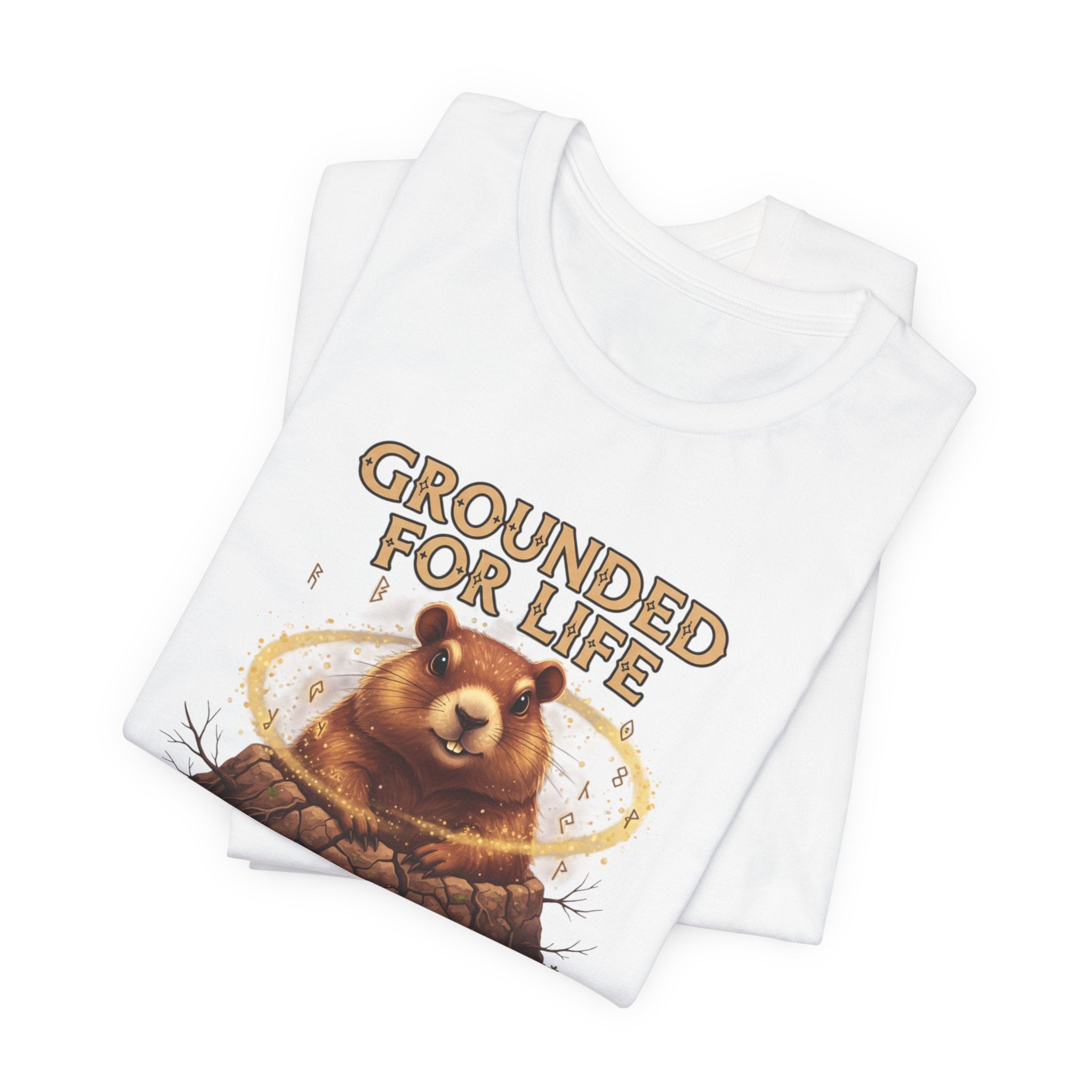 Grounded For Life Groundhog  tee | groundhog illustration shirtstration