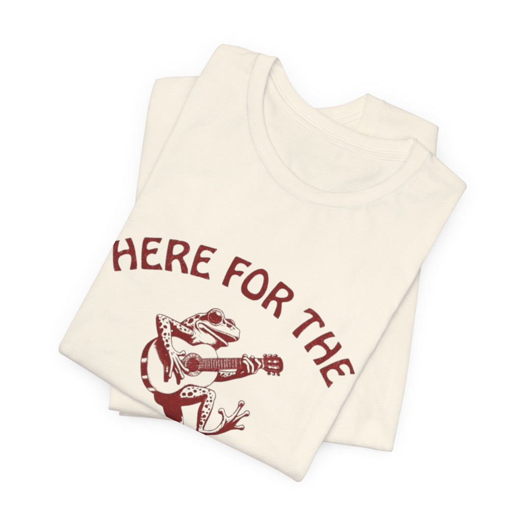 Here for the Shenanigans Unisex Tee | Fun Casual T-Shirt for Friends, Gift for Party Lovers, Music Event Apparel, Playful Outfit, [...]