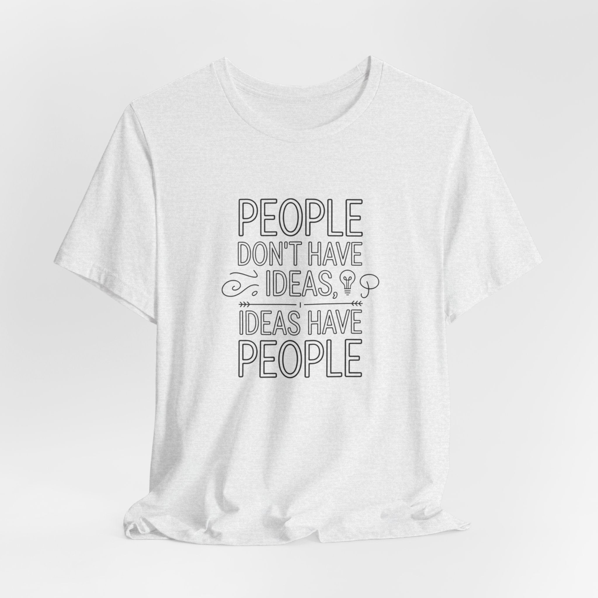 Carl Jung Tee, Creative Quote Tee: "People Don't Have Ideas, Ideas Have People" T-Shirt, Unisex Casual Wear, Gift for Friends, Thinkers, Creative [...]