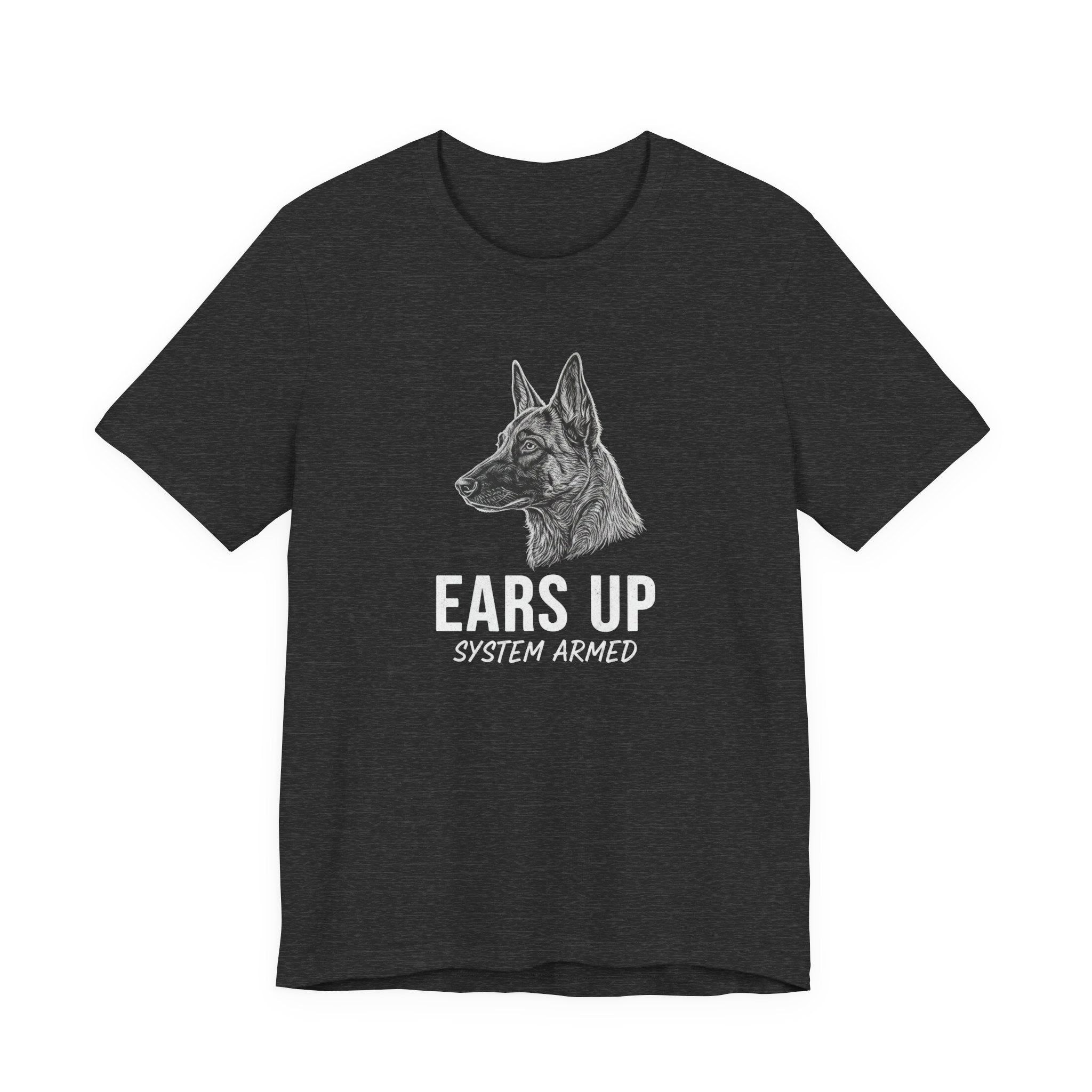 Belgian Malinios ears Up tee | Dog K9 Canine Shirt, Police K9 Design