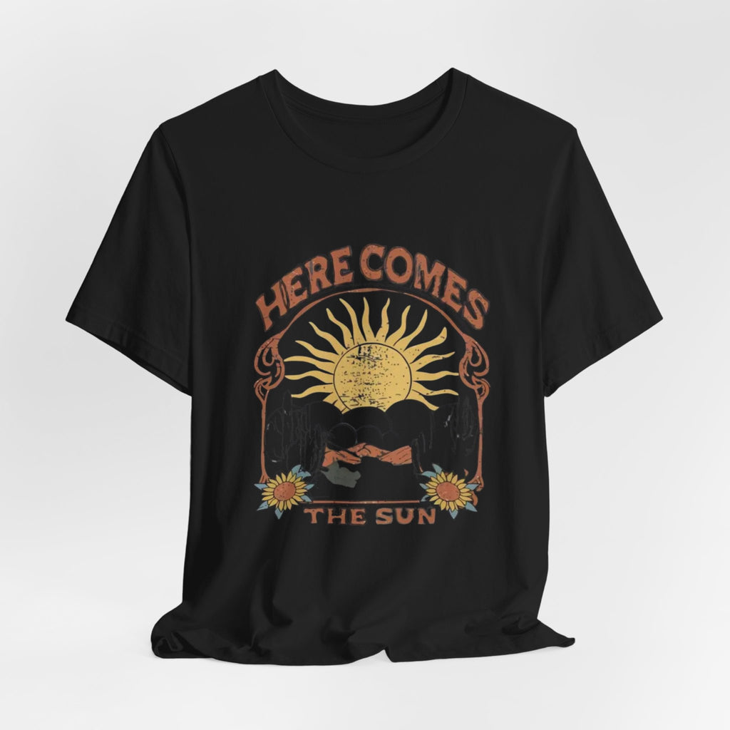 Here Comes The Sun t-shirt | Vintage Sunflower Graphic Tee
