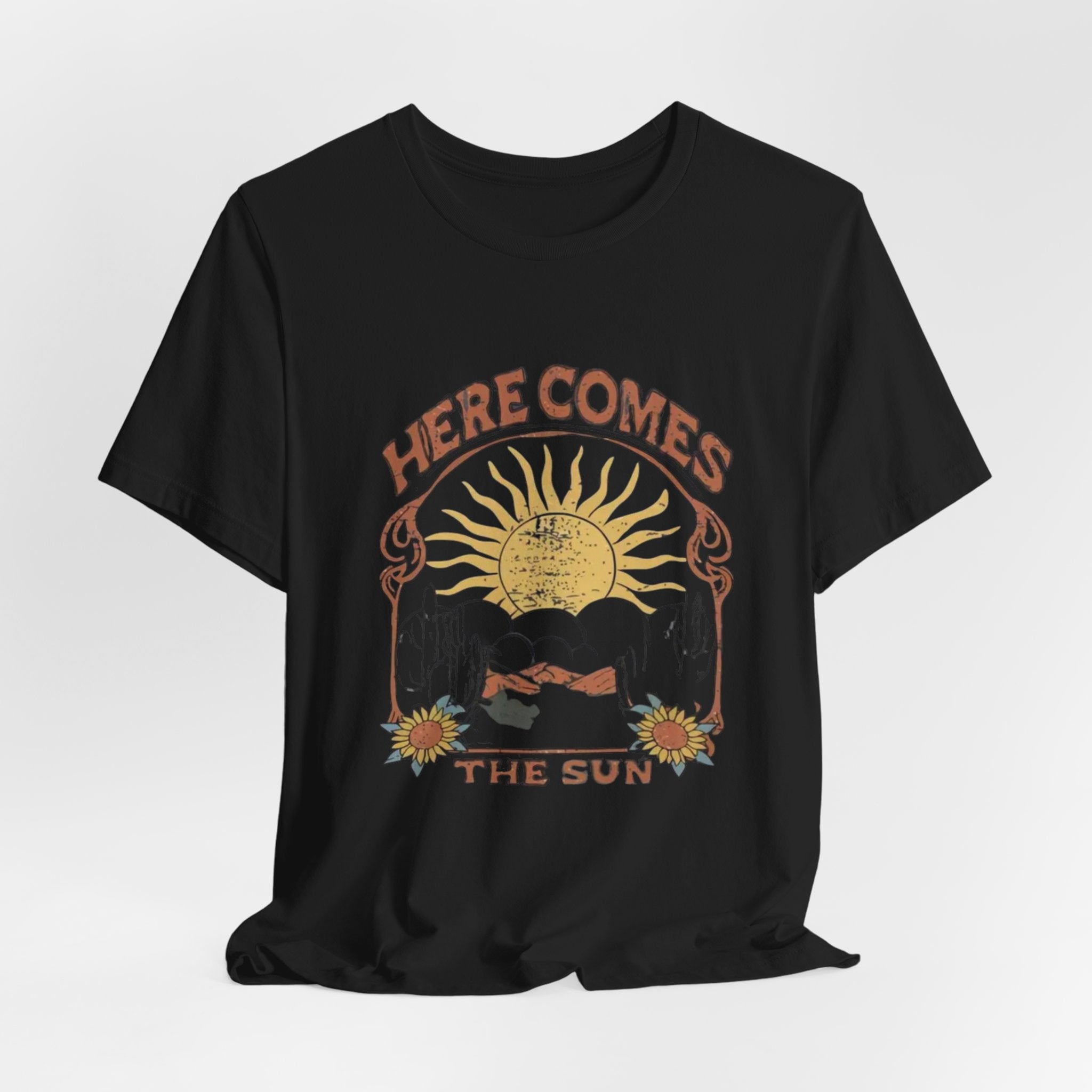 Here Comes The Sun t-shirt | Vintage Sunflower Graphic Tee