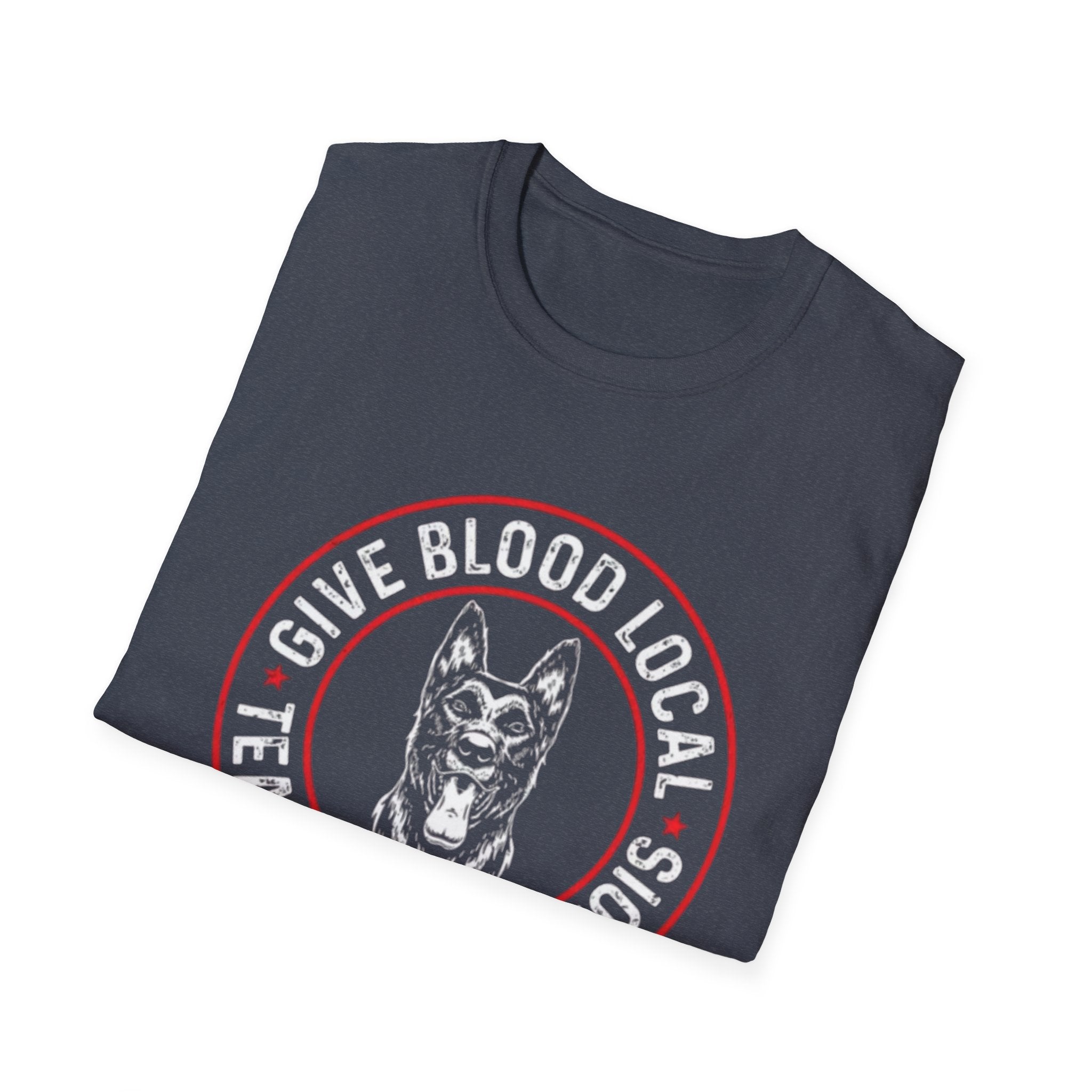 Belgian Malinios Tee, Blood Local Tease My Malinois T-Shirt | Malinois Dog Circle Logo