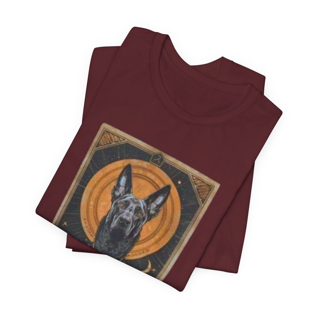 Belgian Malinois The Gladiator T-Shirt | Dog Portrait Tee, Canine Art