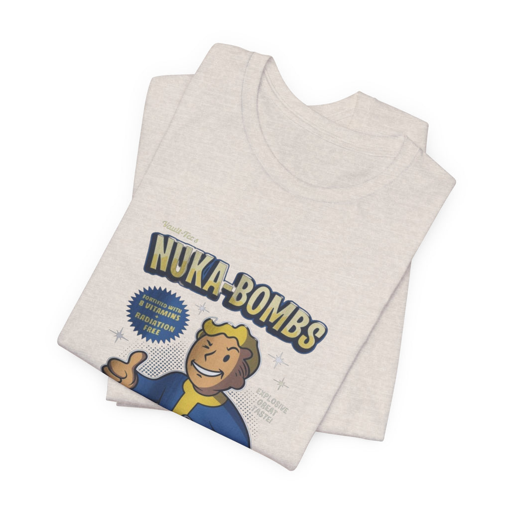 Vault Boy Nuka-Bombs Retro Gamer T‑Shirt, Fallout tee